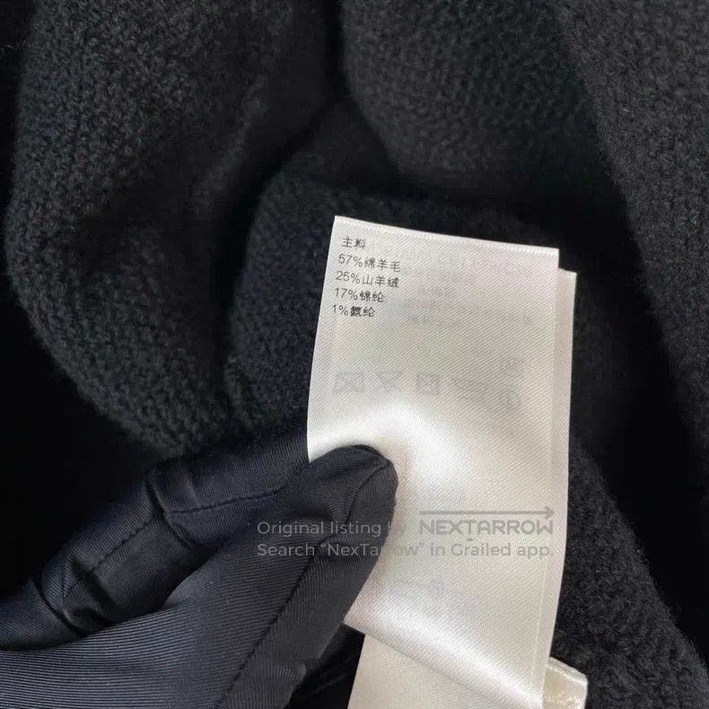 Louis Vuitton Louis Vuitton Black rhombus knit cardigan jacket Size US S / EU 44-46 / 1 - 7 Thumbnail