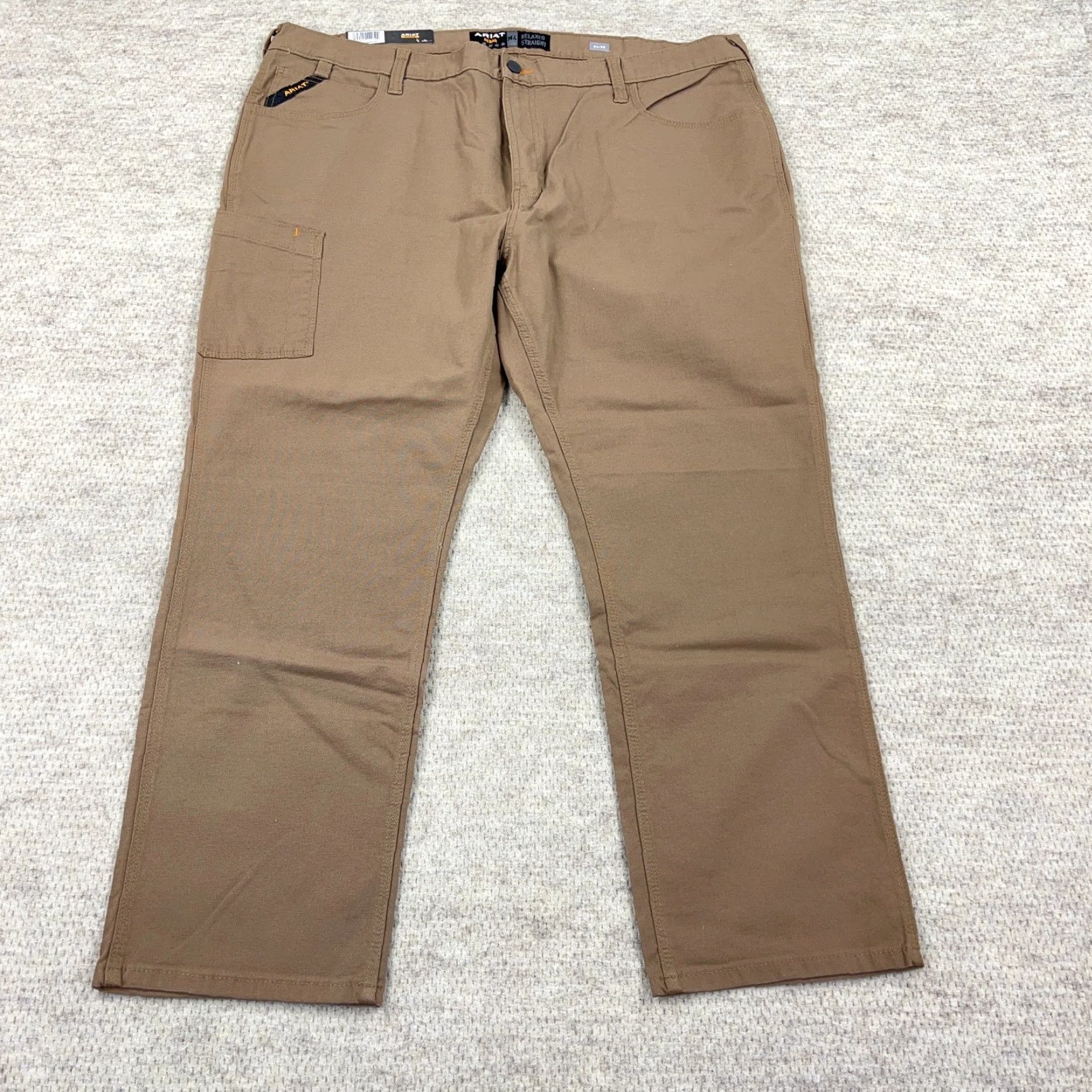 Ariat Ariat Rebar M4 Pants Men 44x30 Relaxed Straight Leg Brown Dura Stretch Work NWT Pants Size US 44 / EU 60 - 3 Thumbnail