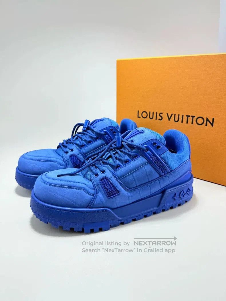Louis Vuitton LOUIS VUITTON LV TRAINER SNEAKERS. Size US 9 / EU 42 - 1 Thumbnail