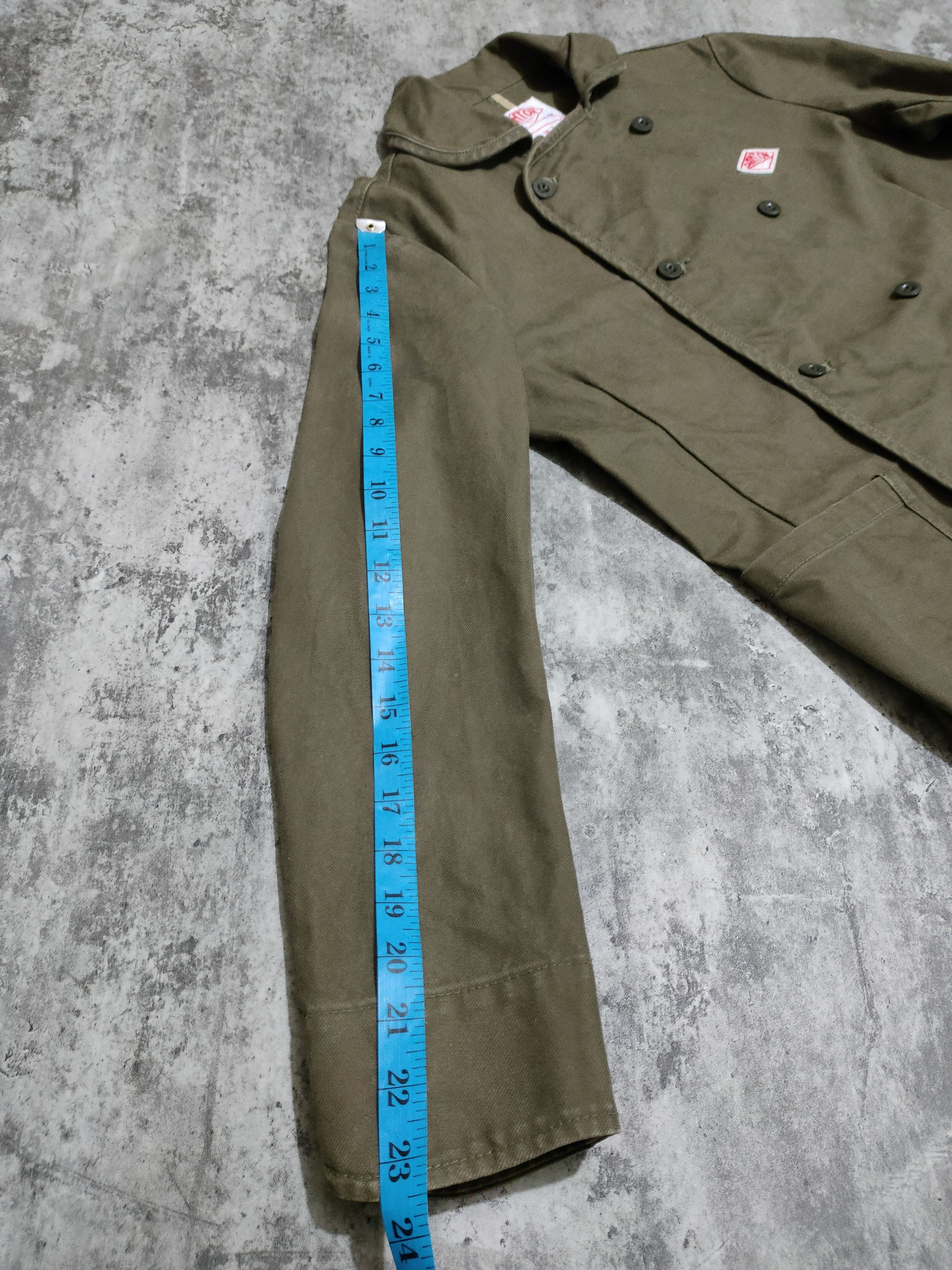 Danton Vintage Danton France Vetements de Travail Pea Coats Jacket Size US S / EU 44-46 / 1 - 16 Thumbnail