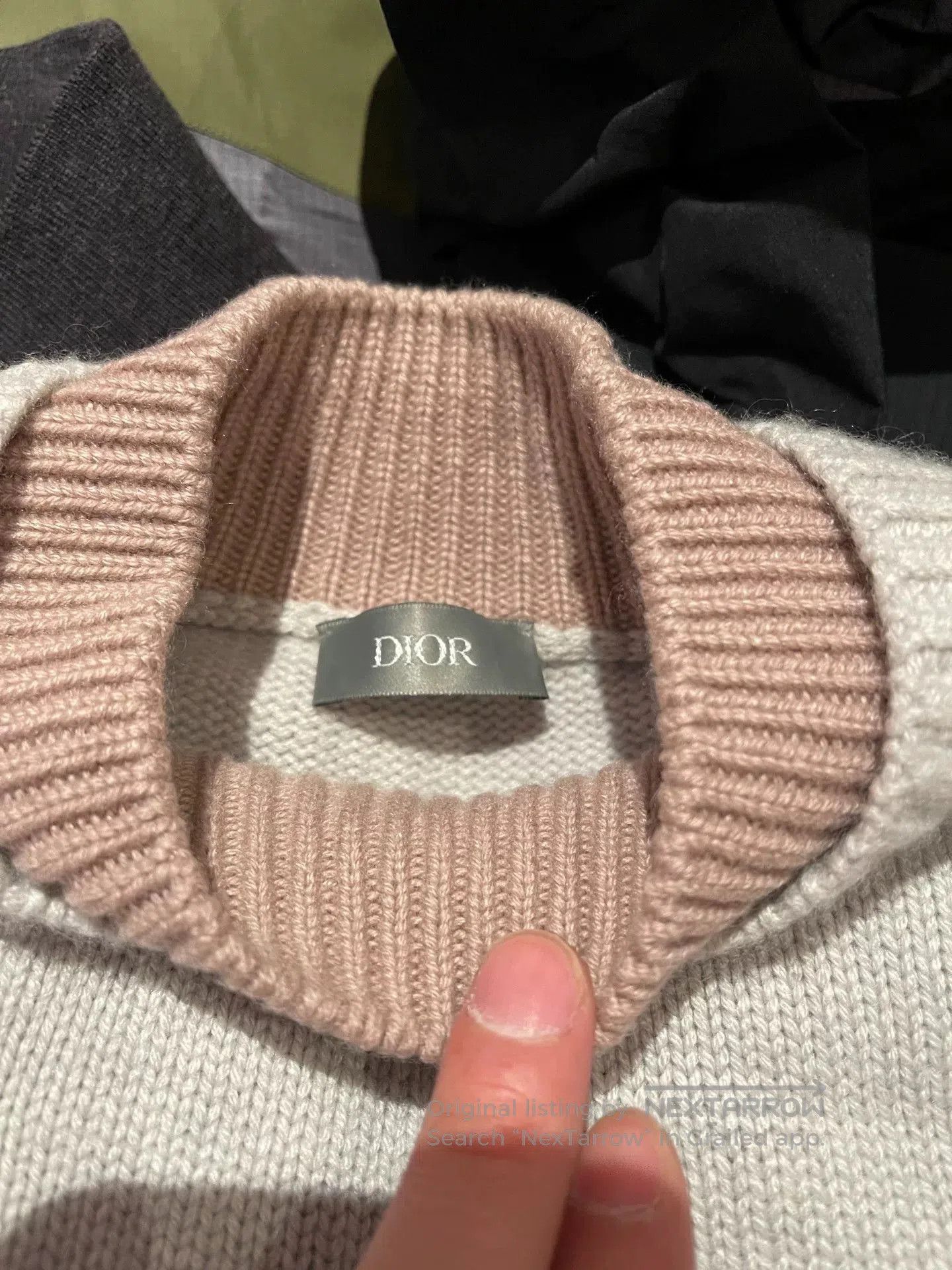 Dior Dior Cashmere Layered Sweater. Size US M / EU 48-50 / 2 - 4 Thumbnail