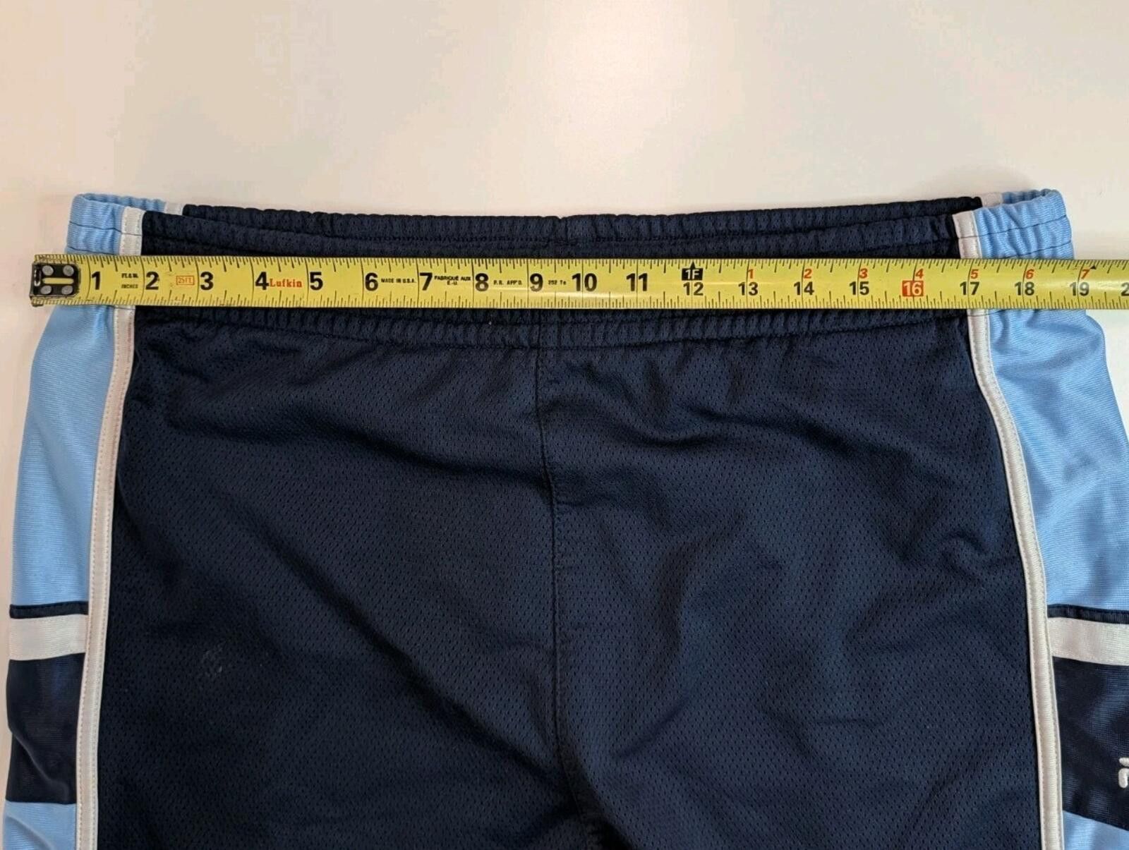 Fila Vintage FILA Basketball Shorts Men XL Blue Mesh Size US 36 / EU 52 - 8 Thumbnail