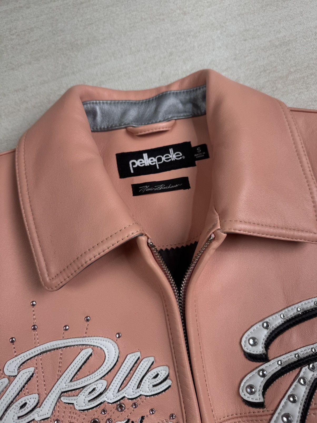 Who Decides War WDW x PP 'GREATEST OF ALL TIME' GENUINE LEATHER JACKET Size US S / EU 44-46 / 1 - 16 Thumbnail