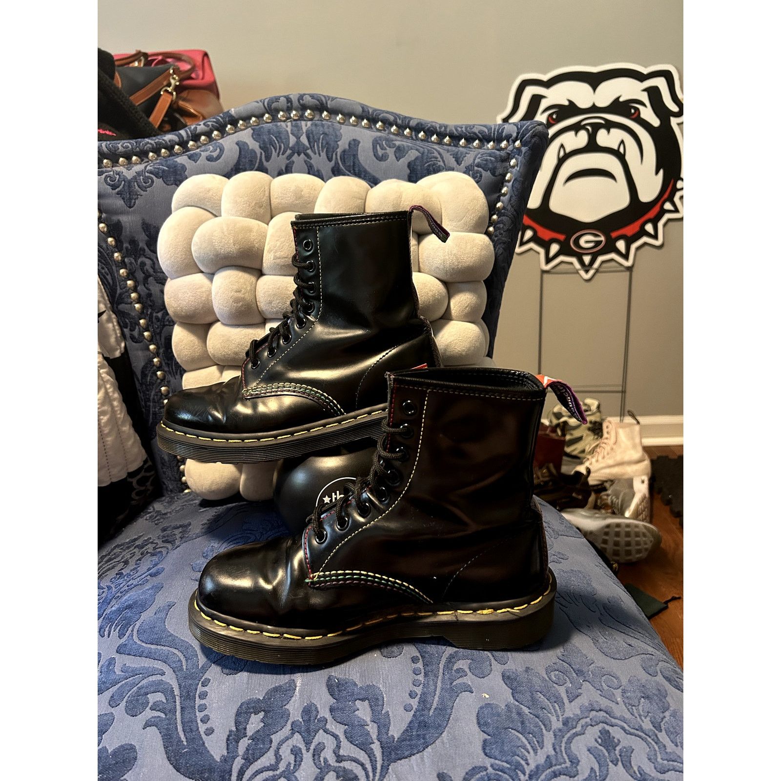 Dr. Martens Dr Martens Pride 1460 Black size 7/EU 38 Size US 7 / IT 37 - 2 Thumbnail