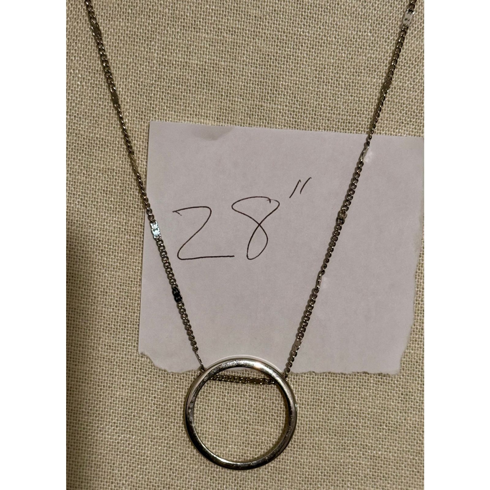 Other Express NWT silver Tone Necklace 28” Size ONE SIZE - 3 Thumbnail