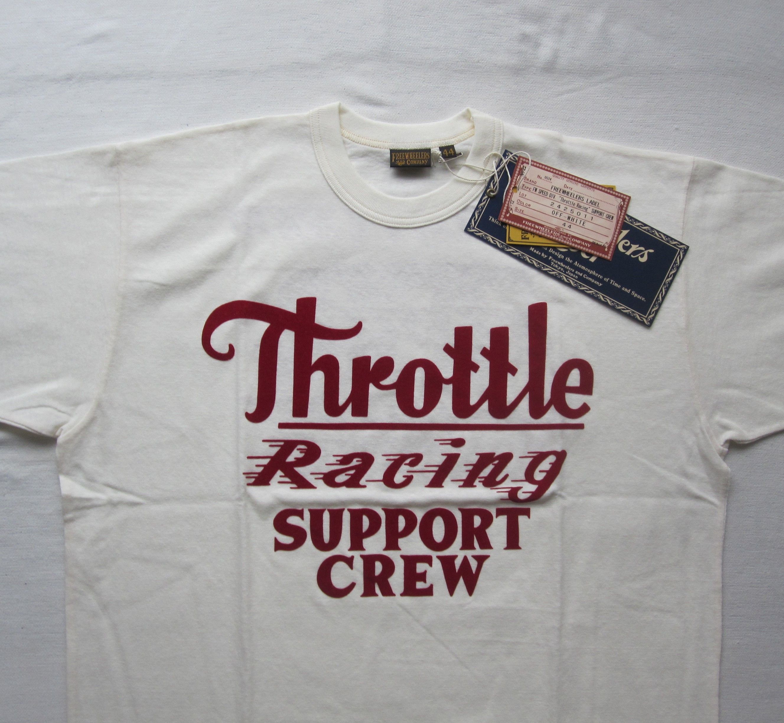 Freewheelers T-shirt "Throttle Racing" Size US XL / EU 56 / 4 - 4 Thumbnail