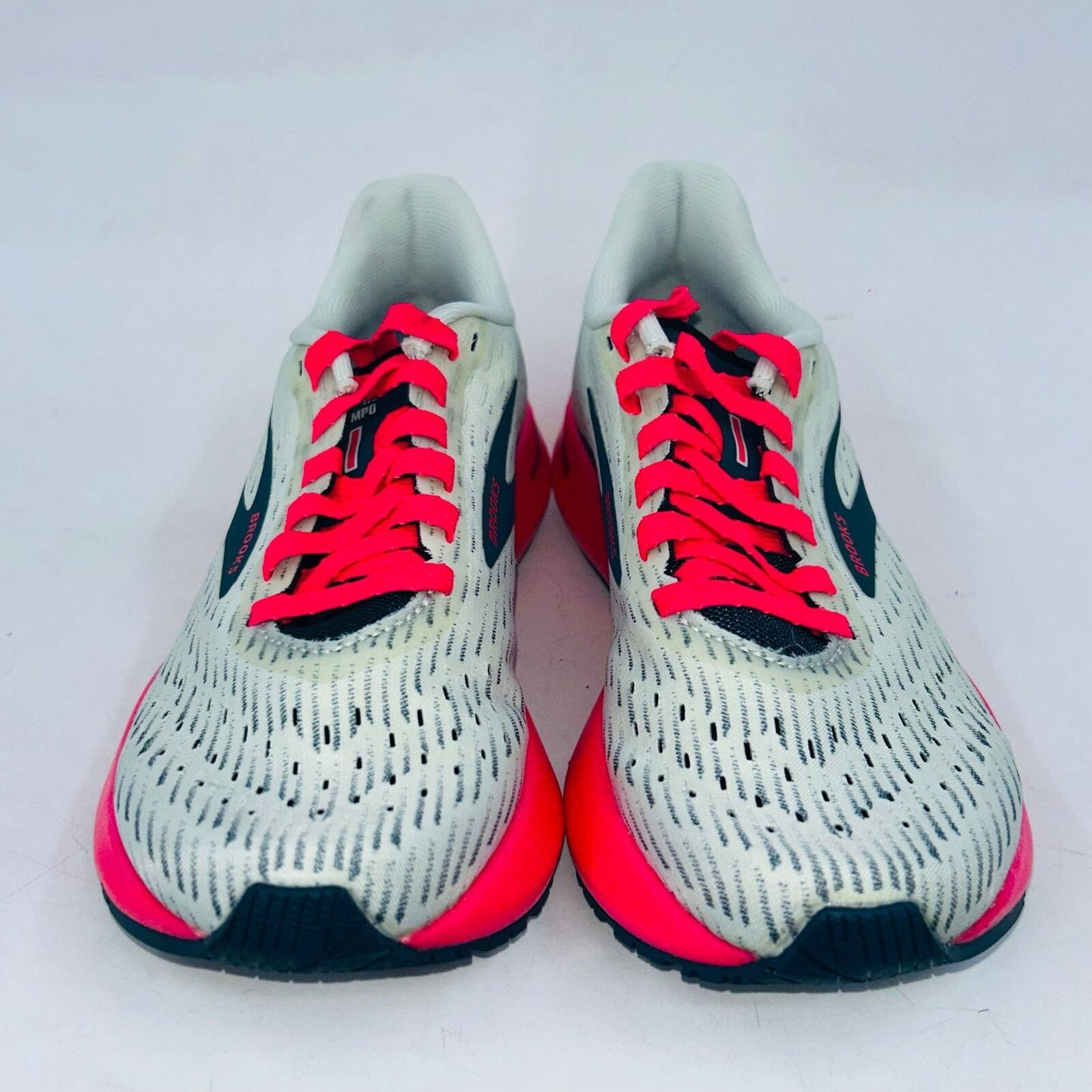 Brooks BROOKS WOMEN HYPERION RUNNING SHOE ICE FLOW/NAVY/PINK Sz 6 B Size US 6 / IT 36 - 2 Thumbnail