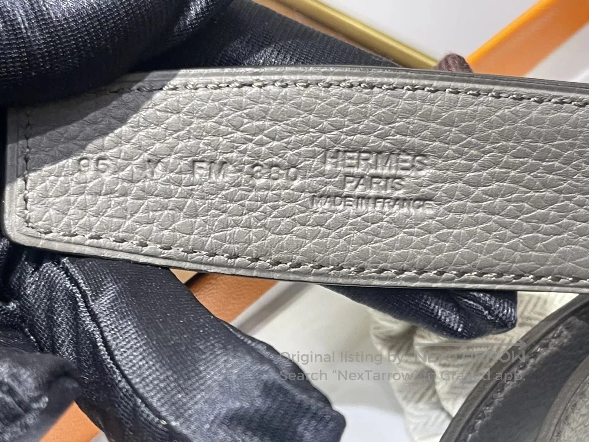 Hermes Hermes Men's Black Double. Size ONE SIZE - 4 Thumbnail