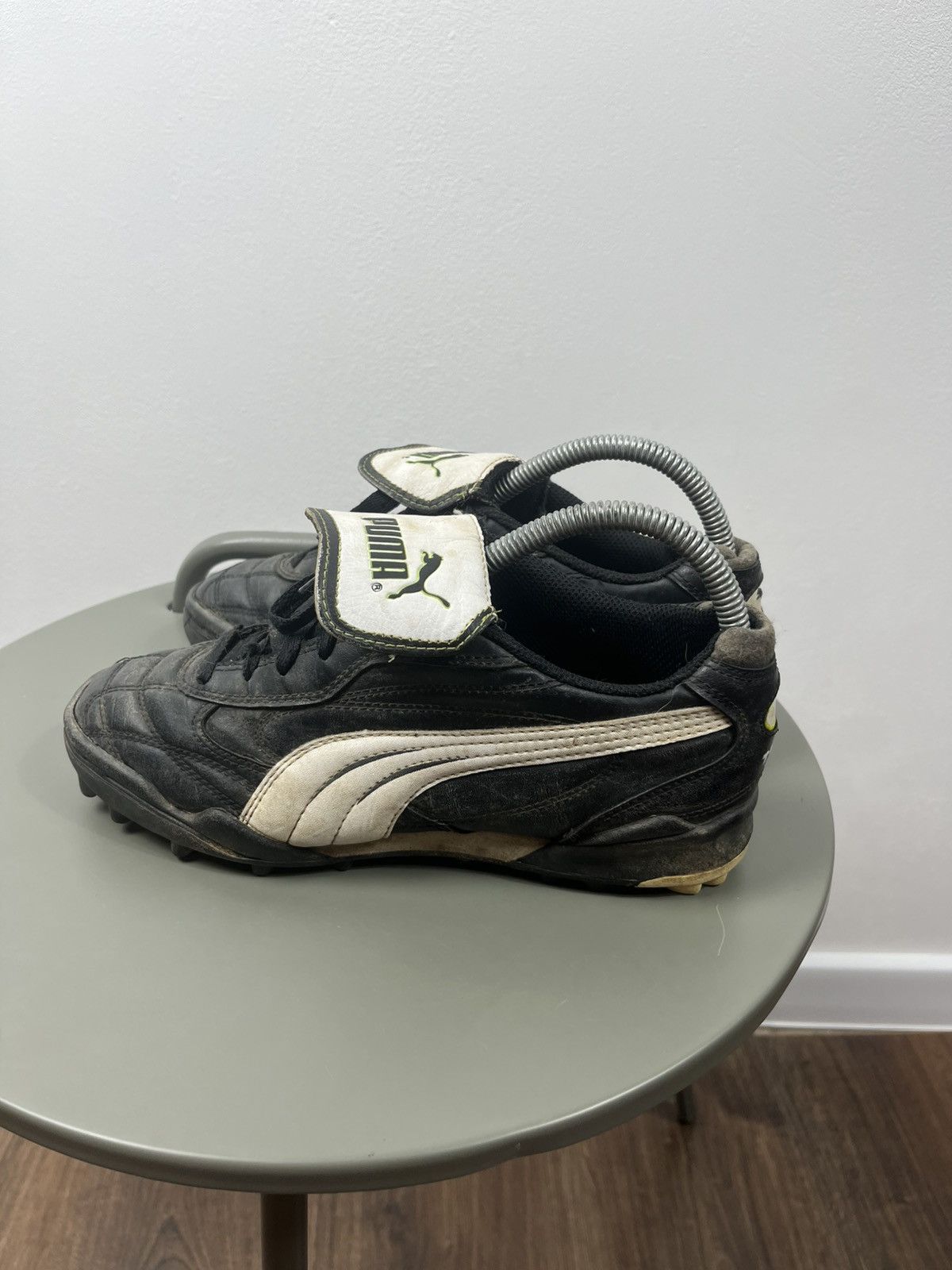 Puma Puma King Classic Vintage Black White Soccer Cleats Size 40 Size US 7.5 / EU 40-41 - 5 Thumbnail