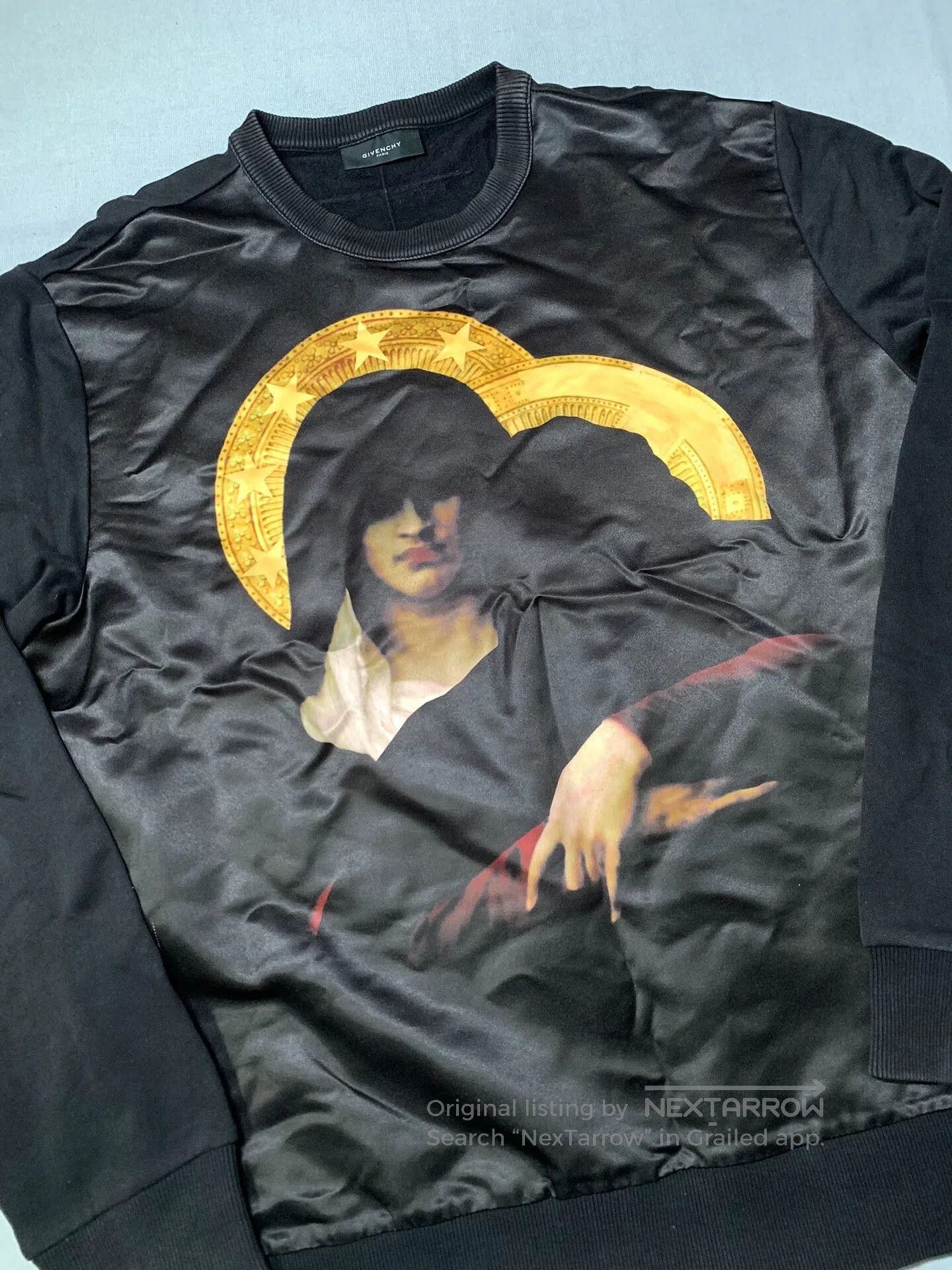Givenchy Givenchy Silk Religious Halo Sweater. Size US L / EU 52-54 / 3 - 1 Thumbnail