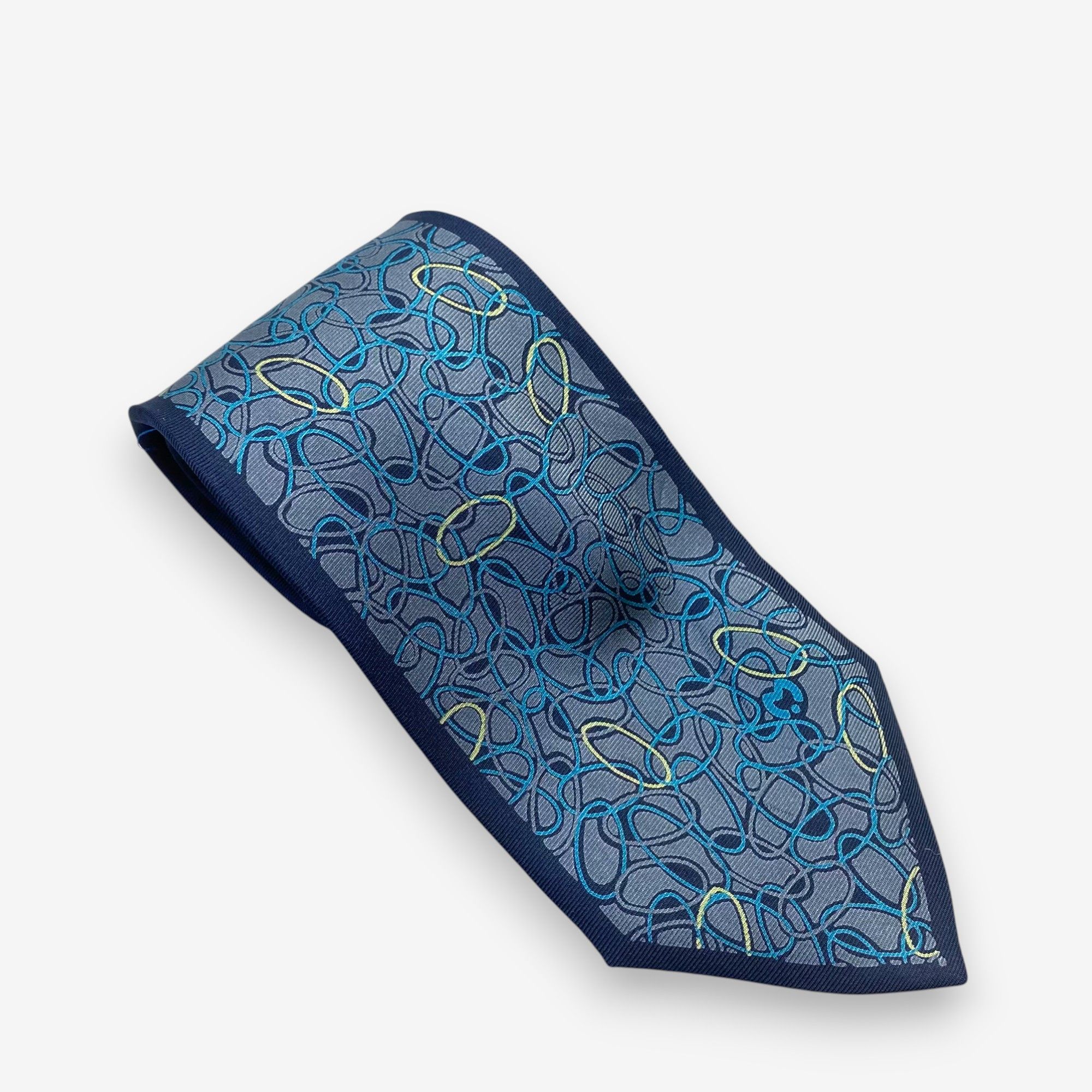 Mila Schon Vintage Mila Schon SILK Necktie Cravate Pure Silk Neck Tie Size ONE SIZE - 1 Thumbnail