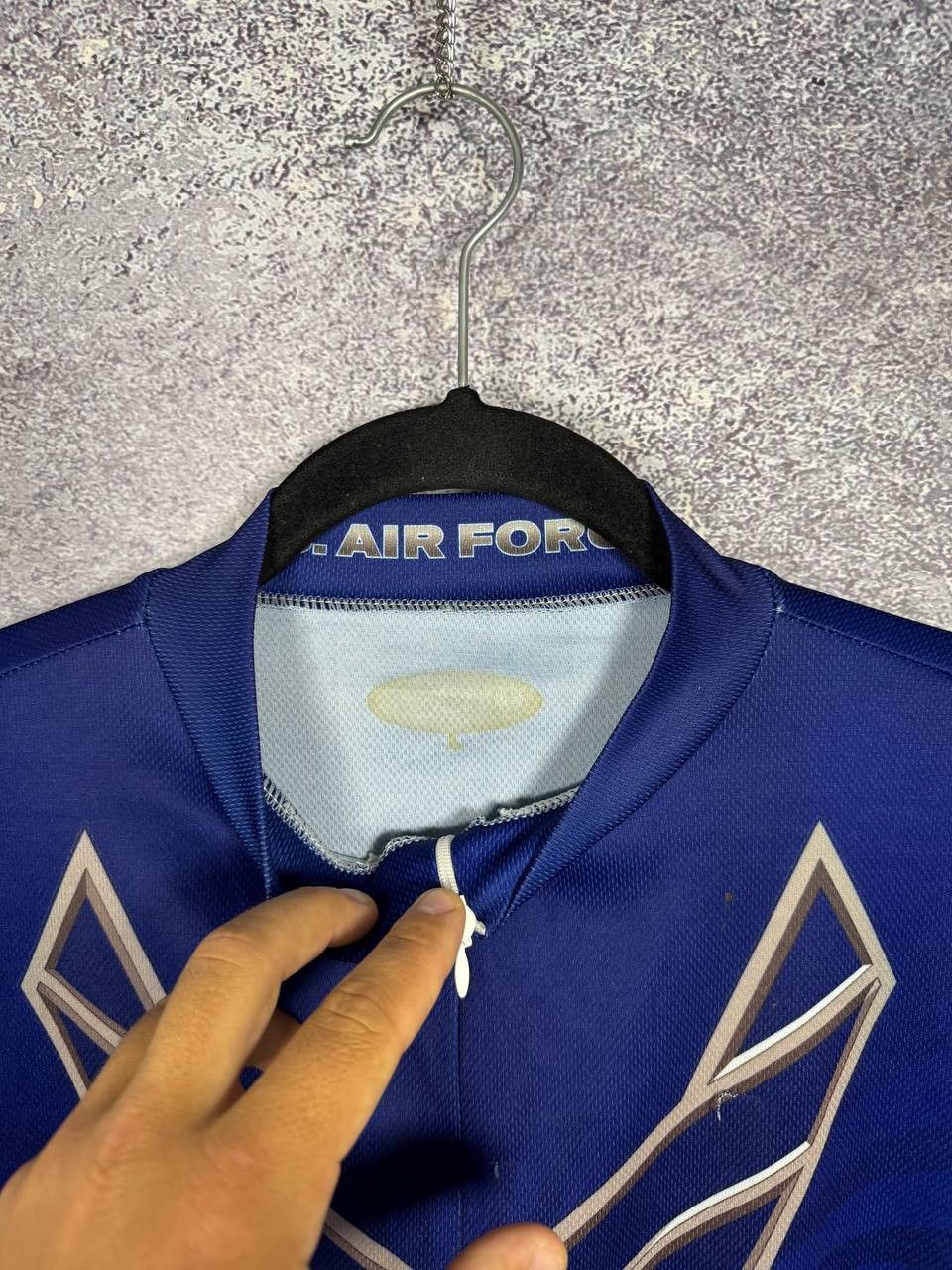 Other Primal Wear Air Force Cycling Jersey Men's Large Blue Size US L / EU 52-54 / 3 - 7 Thumbnail