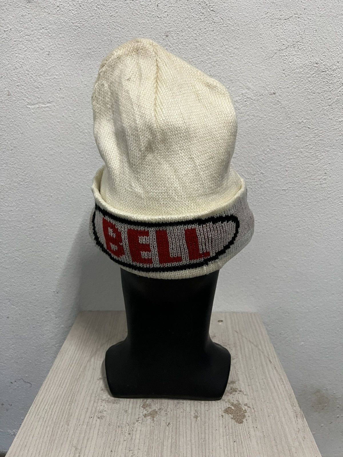 Vintage Vintage Bell Racing Spell Out Beanie Hat Size ONE SIZE - 5 Thumbnail