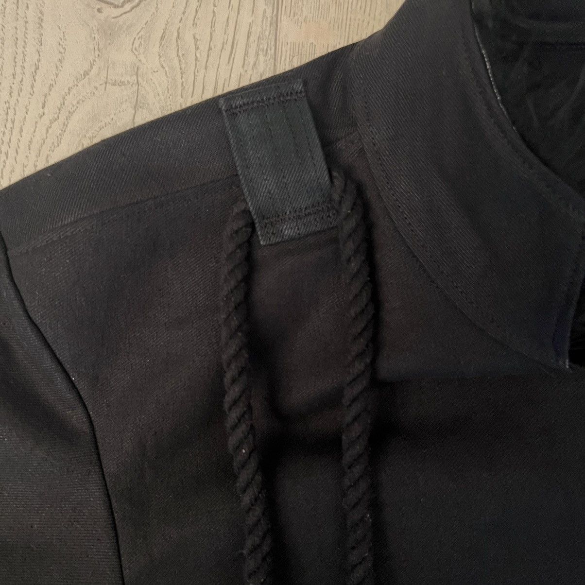 Other Black denim jacket with fur lining Size US S / EU 44-46 / 1 - 5 Thumbnail
