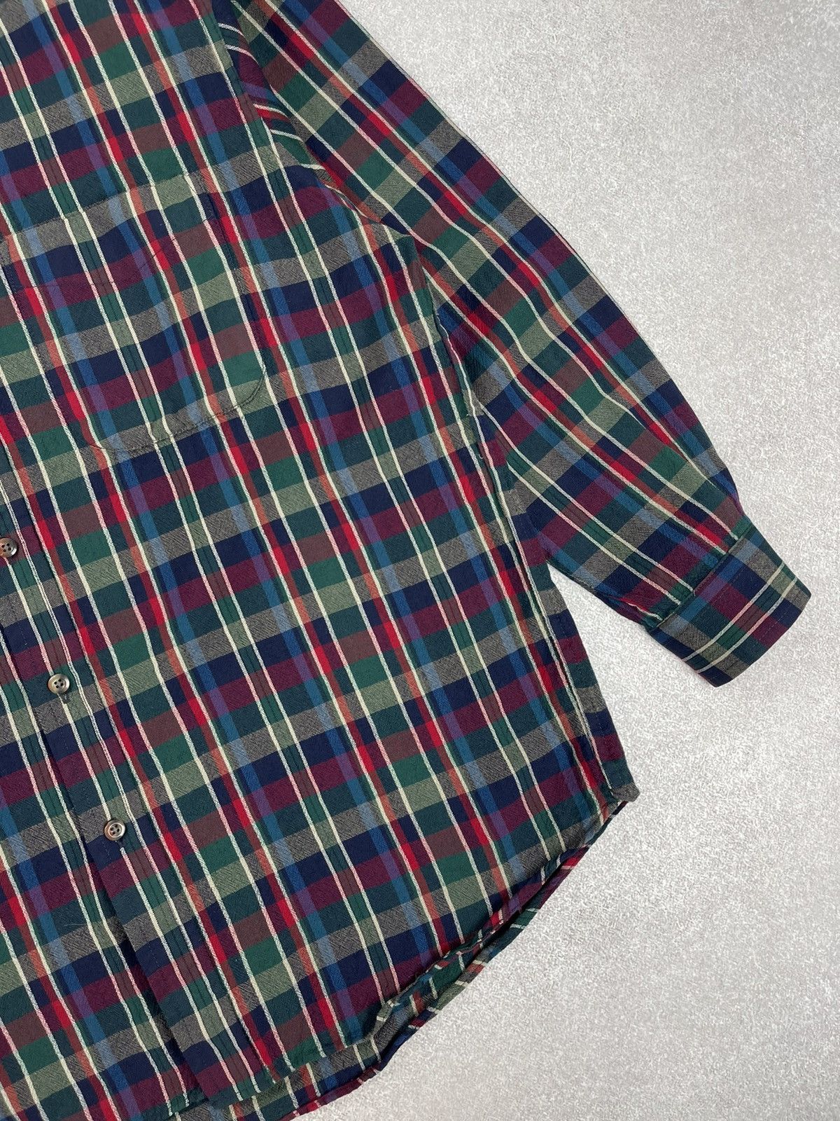 Flannel × Pendleton × Vintage Vintage Pendleton Flannel Wool Western Shirt Size US L / EU 52-54 / 3 - 3 Thumbnail