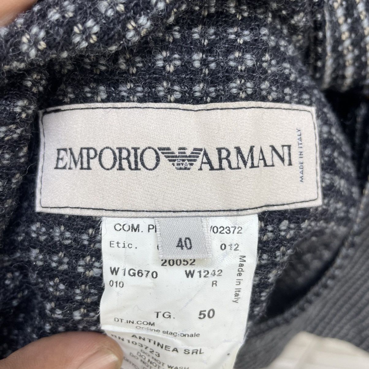 Emporio Armani 💥Vintage Emporio Armani Jacket Size US M / EU 48-50 / 2 - 6 Thumbnail
