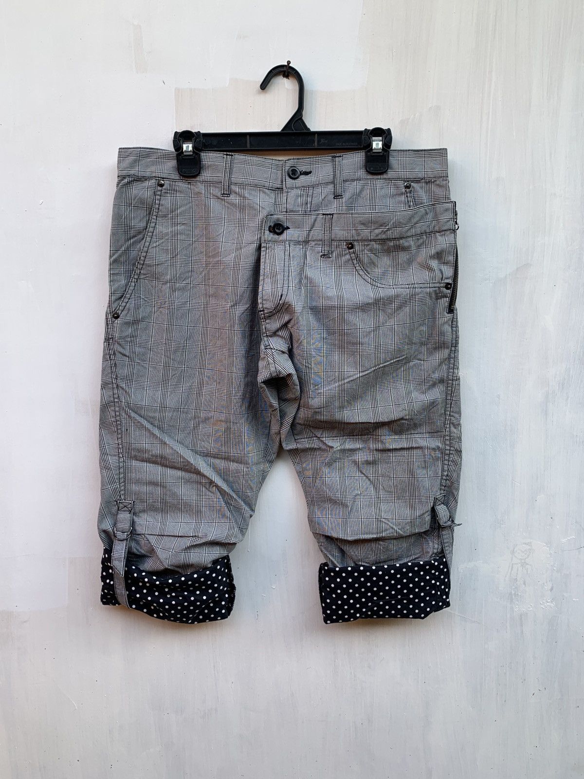 semanticdesign double waist rolled up 3 quarter pants Size US 34 / EU 50 - 6 Thumbnail