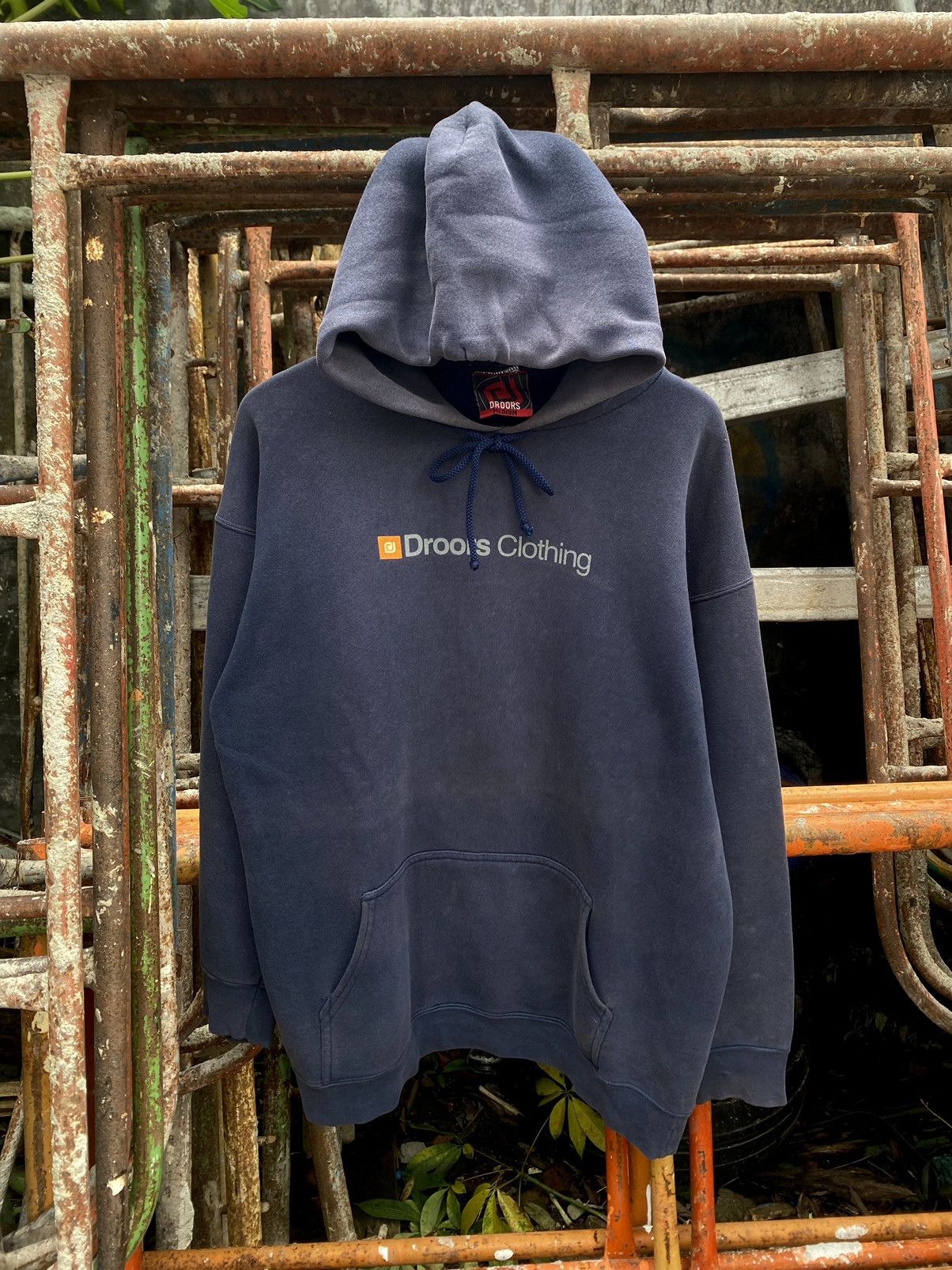 Droors Vintage 90s Droors Clothing Skate Hoodie, eightball powell Size US L / EU 52-54 / 3 - 1 Thumbnail