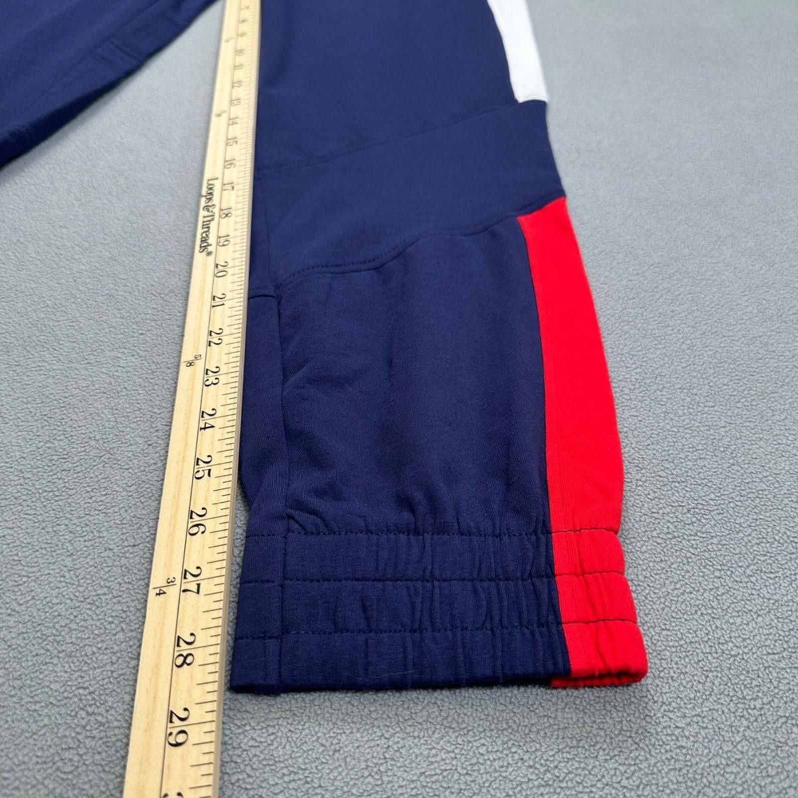 Fila NWT FILA Makayla Joggers S Womens Track Pants Blue Red Gym Size 28" / US 6 / IT 42 - 5 Thumbnail