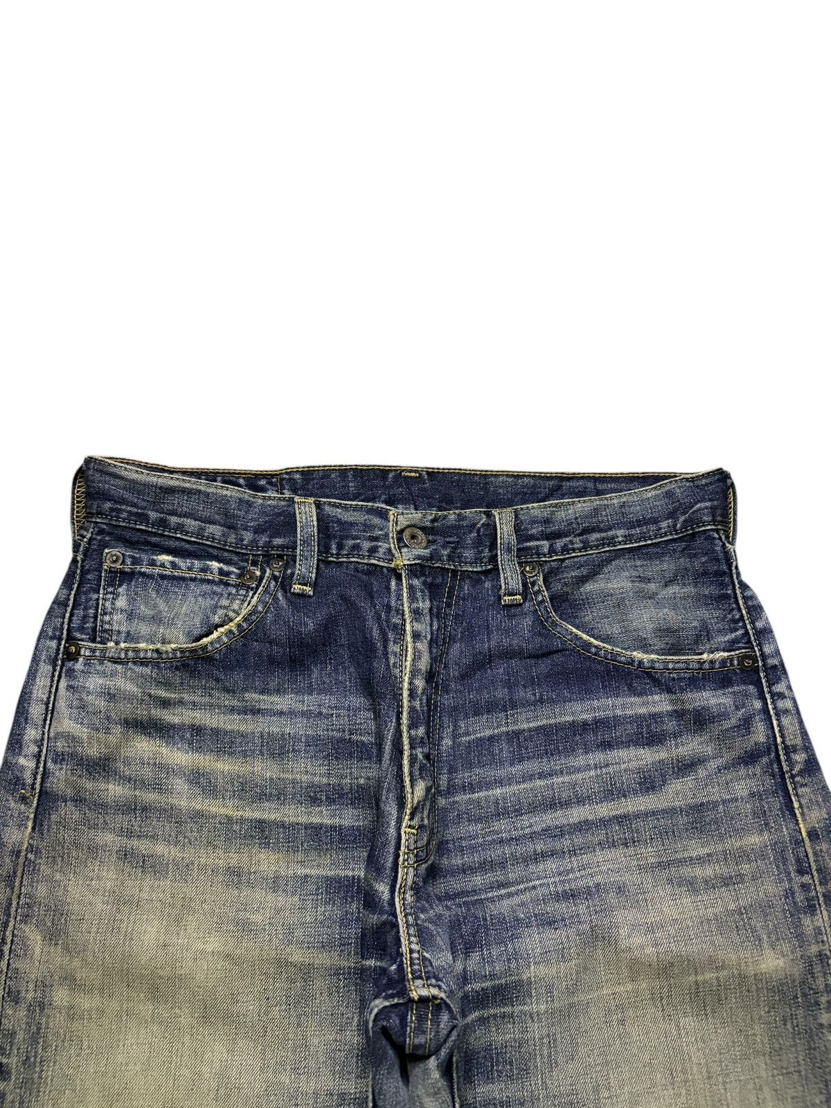 Levi's Vintage 90s Levis 503 Rusty Mud Wash Distressed Baggy Jeans Size US 30 / EU 46 - 4 Thumbnail