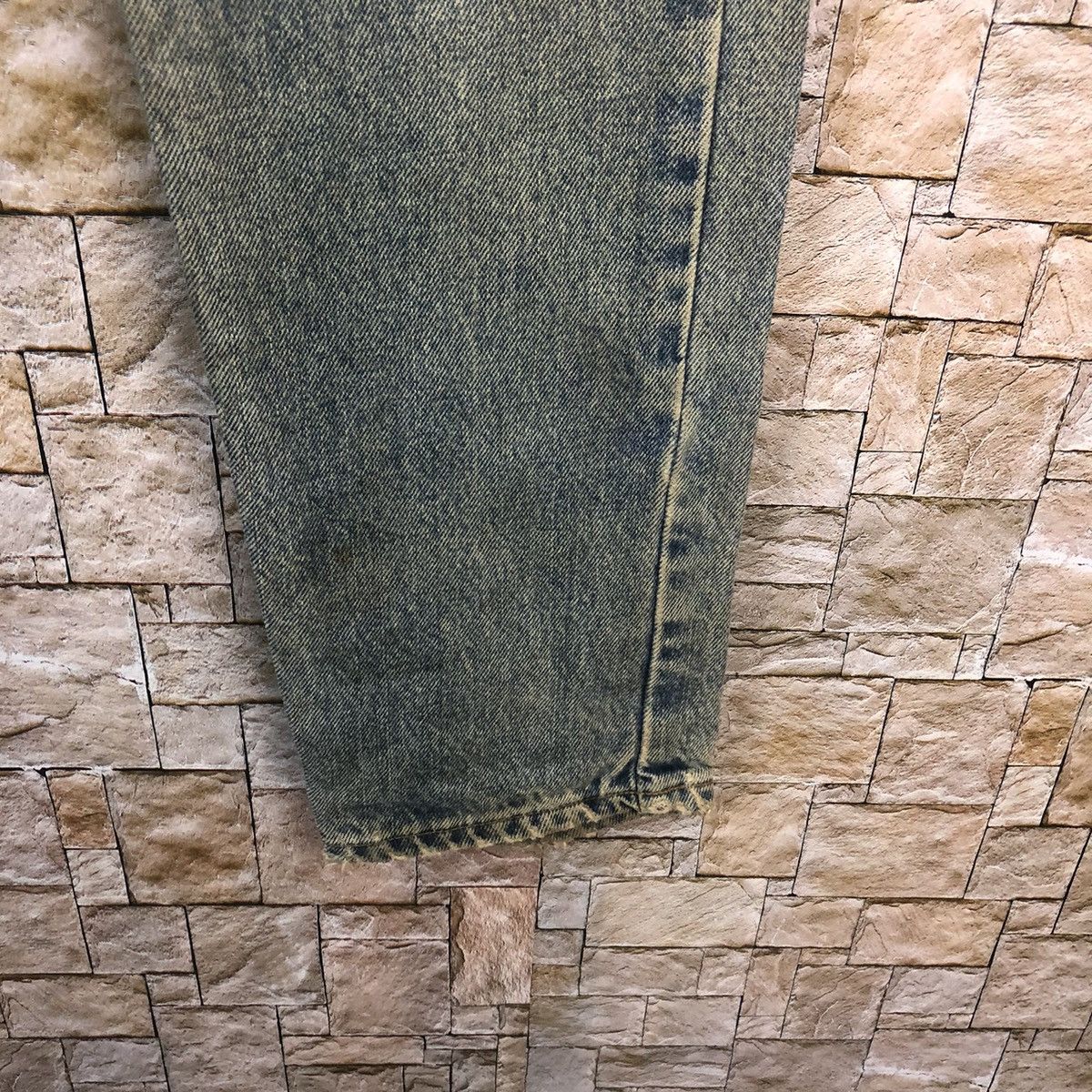 Levi's 512 Levis faded Blue ripped Distressed Denim Pants #A71 Size US 31 - 13 Thumbnail