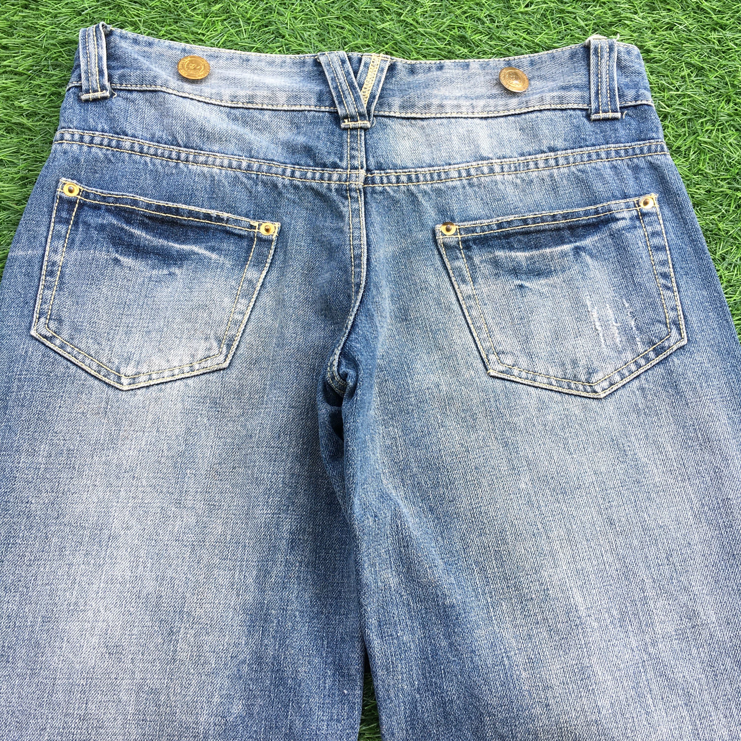Japanese Brand Japanese Baggy Wide Leg Denim D-1256 Size 25" / US 0 / IT 36 - 5 Thumbnail