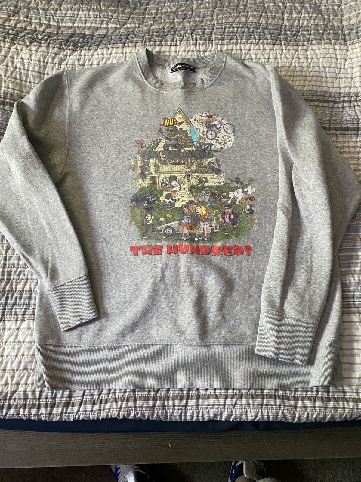 The Hundreds The Hundreds Animal House Crewneck XL Size US XL / EU 56 / 4 - 1 Thumbnail