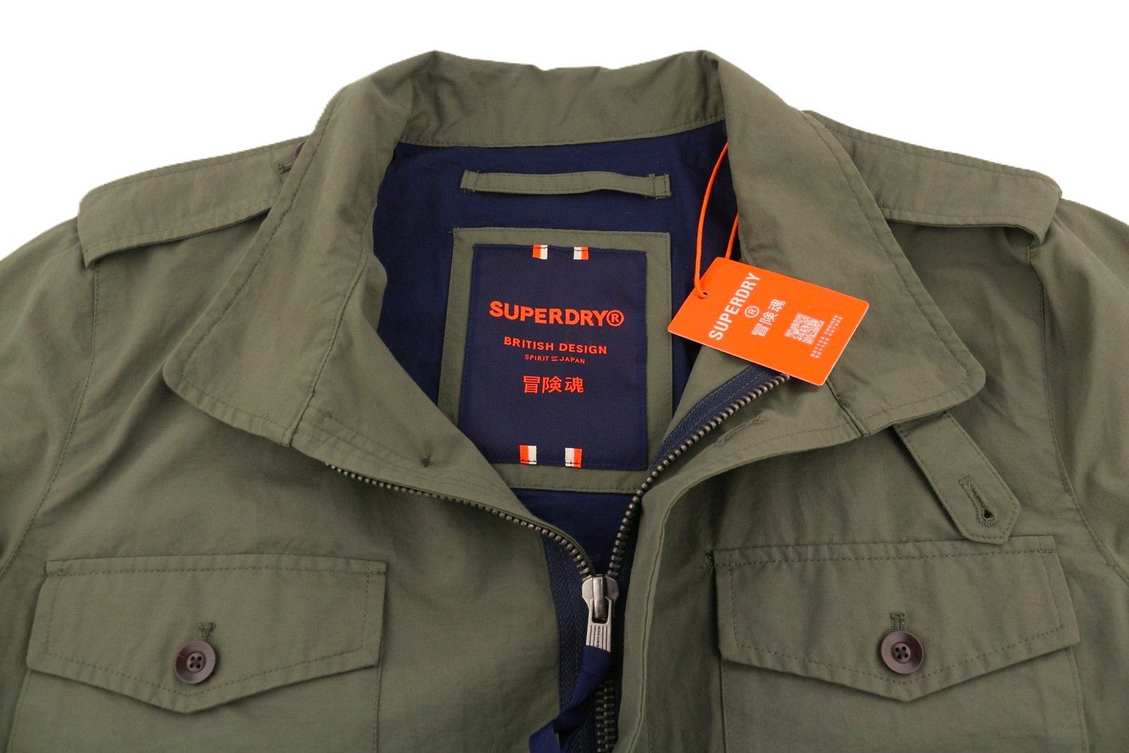 Superdry Tech Field M Green Half Lined Light 87137 Size US M / EU 48-50 / 2 - 5 Thumbnail