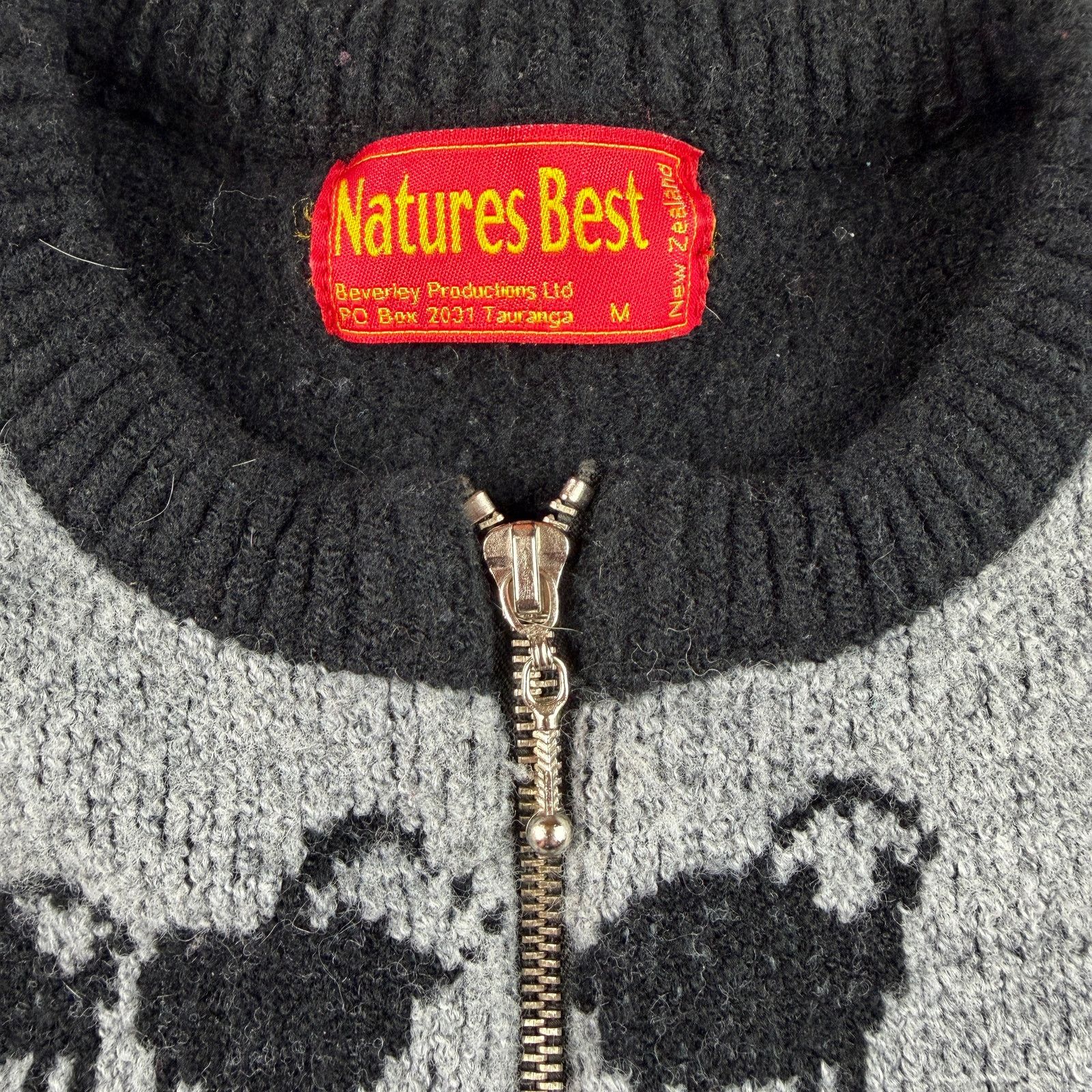 Vintage Vintage Wool Zip Up Sweater Size Medium New Zealand Size US M / EU 48-50 / 2 - 5 Thumbnail