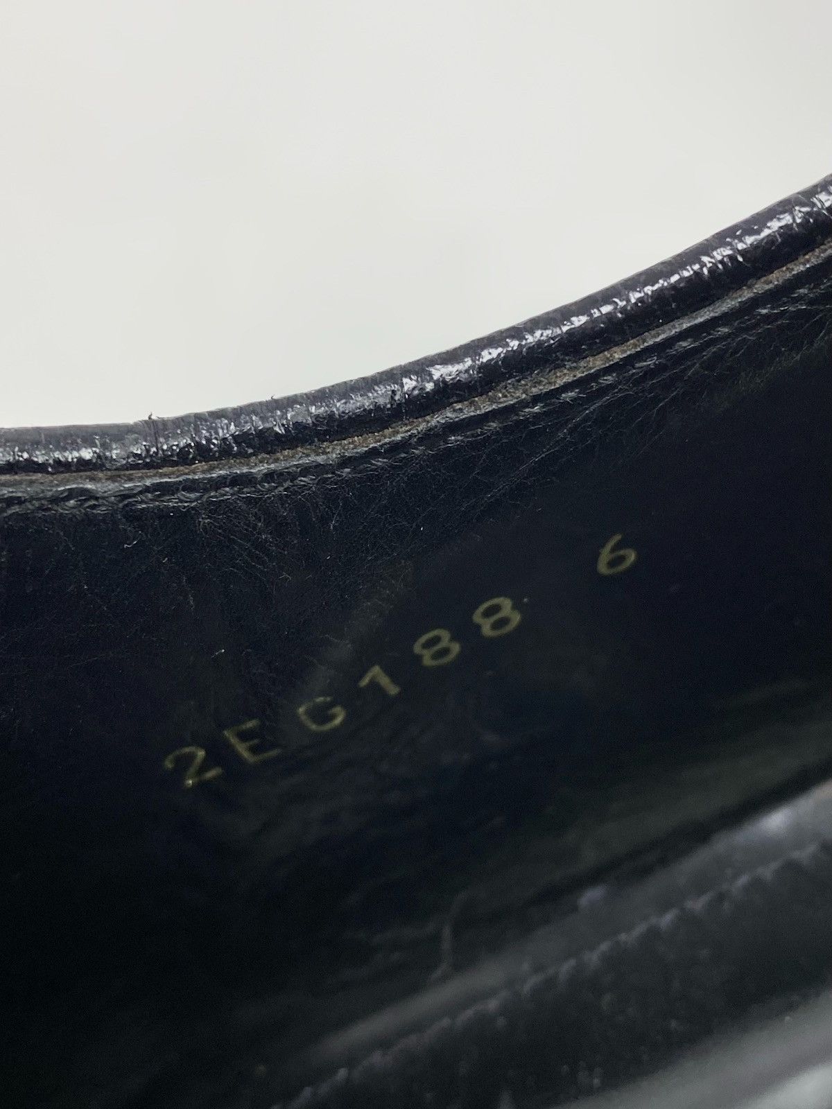 Prada Prada Black Brushed Leather Oxford Shoes Size US 7 / EU 40 - 21 Thumbnail