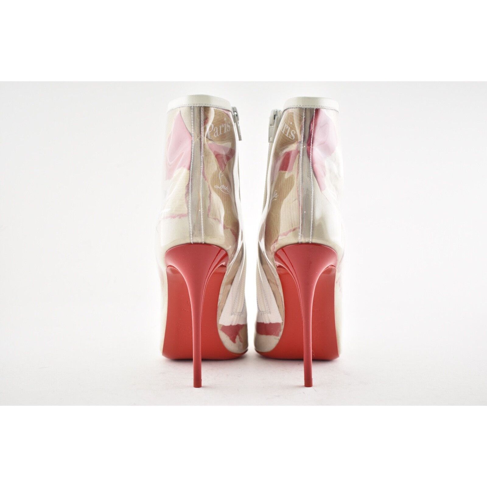 Christian Louboutin Christian Louboutin So Kate Booty 100 Loubi Kraft PVC Heel Size US 6 / IT 36 - 11 Thumbnail