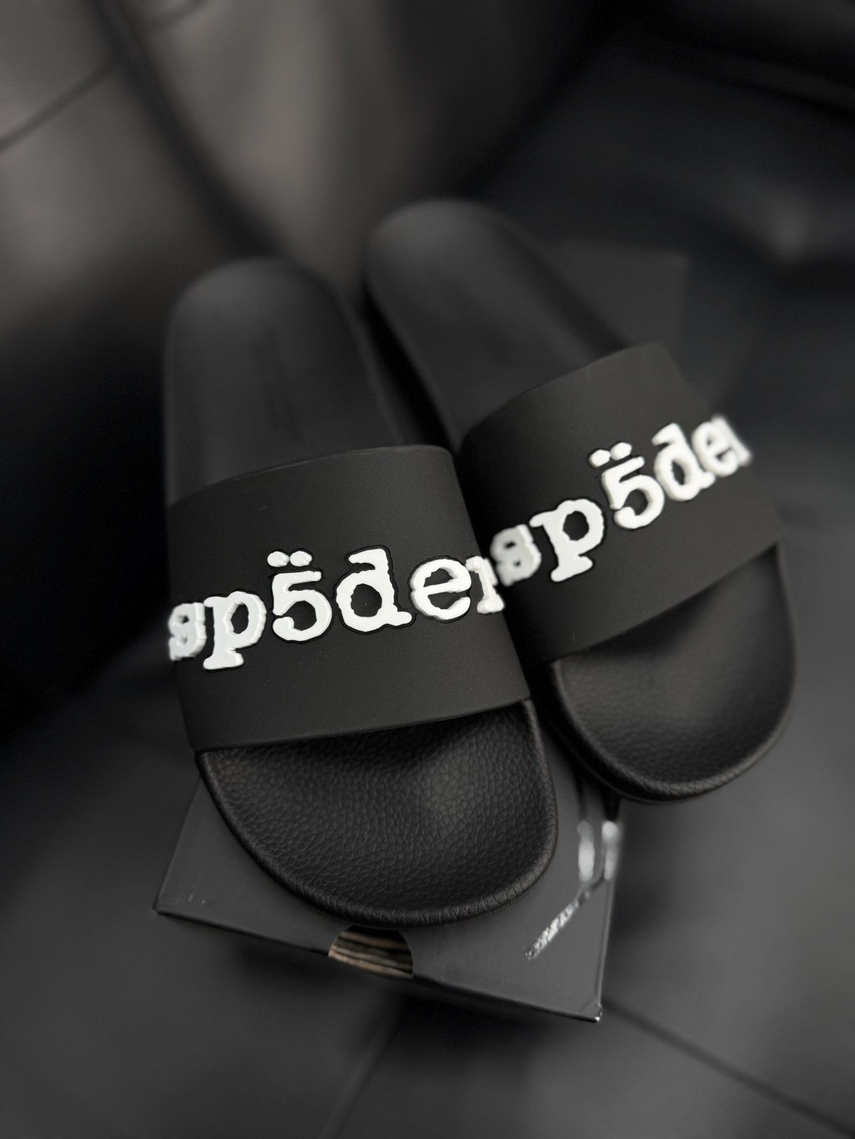 Sp5der Sp5der Slides Slip On Black Size 7 (Brand New) Size US 7 / EU 40 - 5 Thumbnail