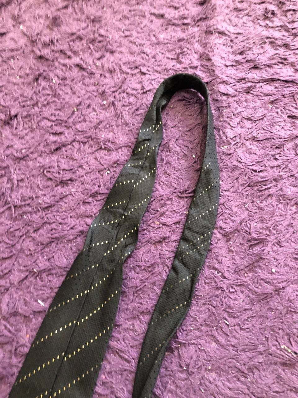 Brioni VINTAGE Black Print Tie BRIONI One Size Size ONE SIZE - 9 Thumbnail