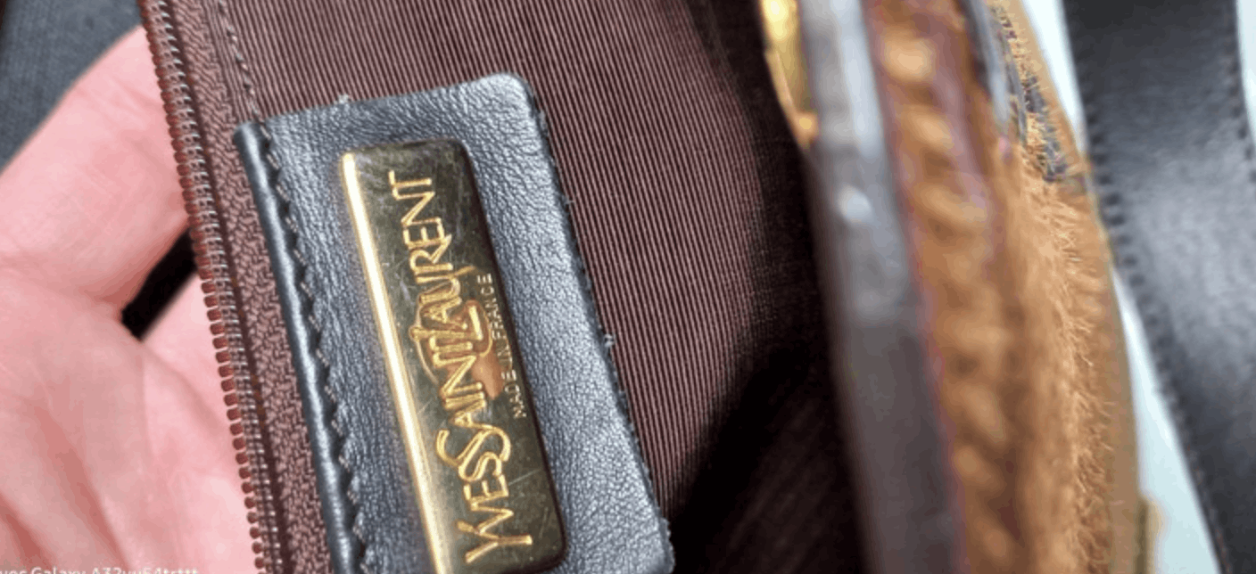 Yves Saint Laurent Yves Saint Laurent Mombasa Leather Hand Shoulder YSL EX0024 Size ONE SIZE - 9 Thumbnail