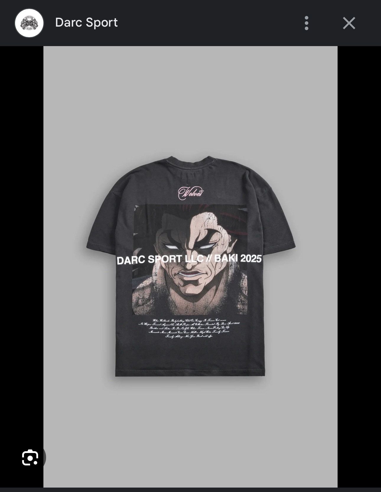 Darc Sport (1 Of 500) Darc Sport Baki “Wrath Of Ogre” size XL Size US XL / EU 56 / 4 - 4 Thumbnail