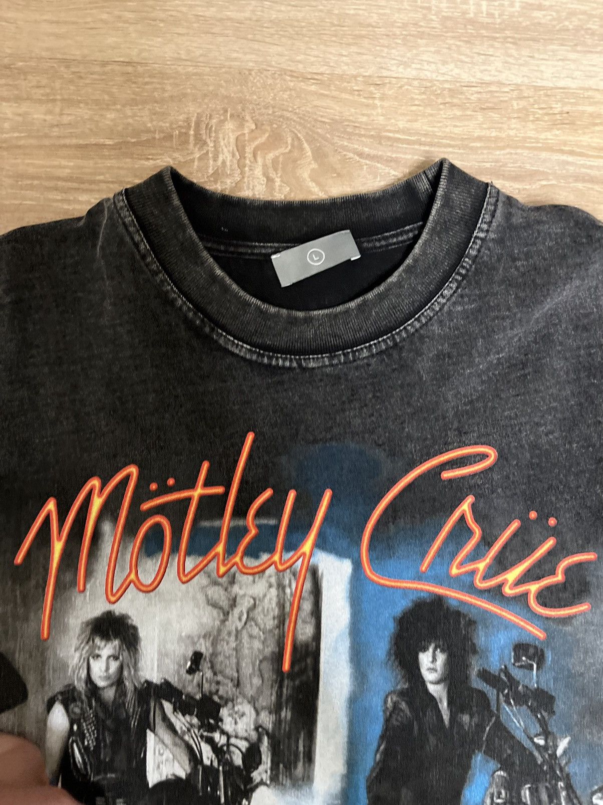 Japanese Brand × Vintage Motley crue band t shirt Size US L / EU 52-54 / 3 - 6 Thumbnail
