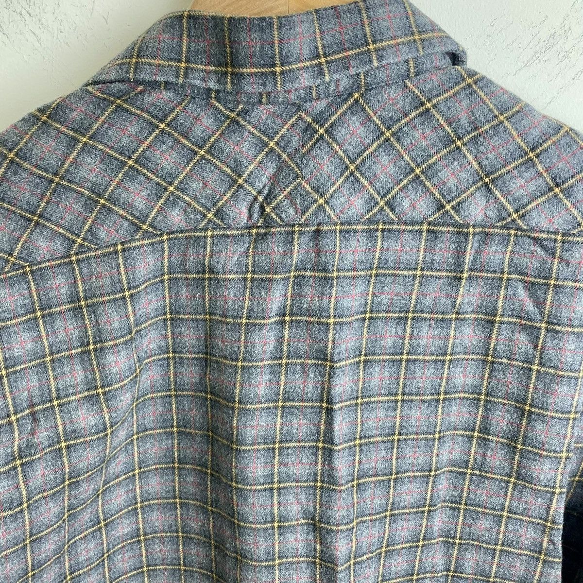 Billy Reid Plaid Cotton Shirt Made in Italy Size US M / EU 48-50 / 2 - 5 Thumbnail
