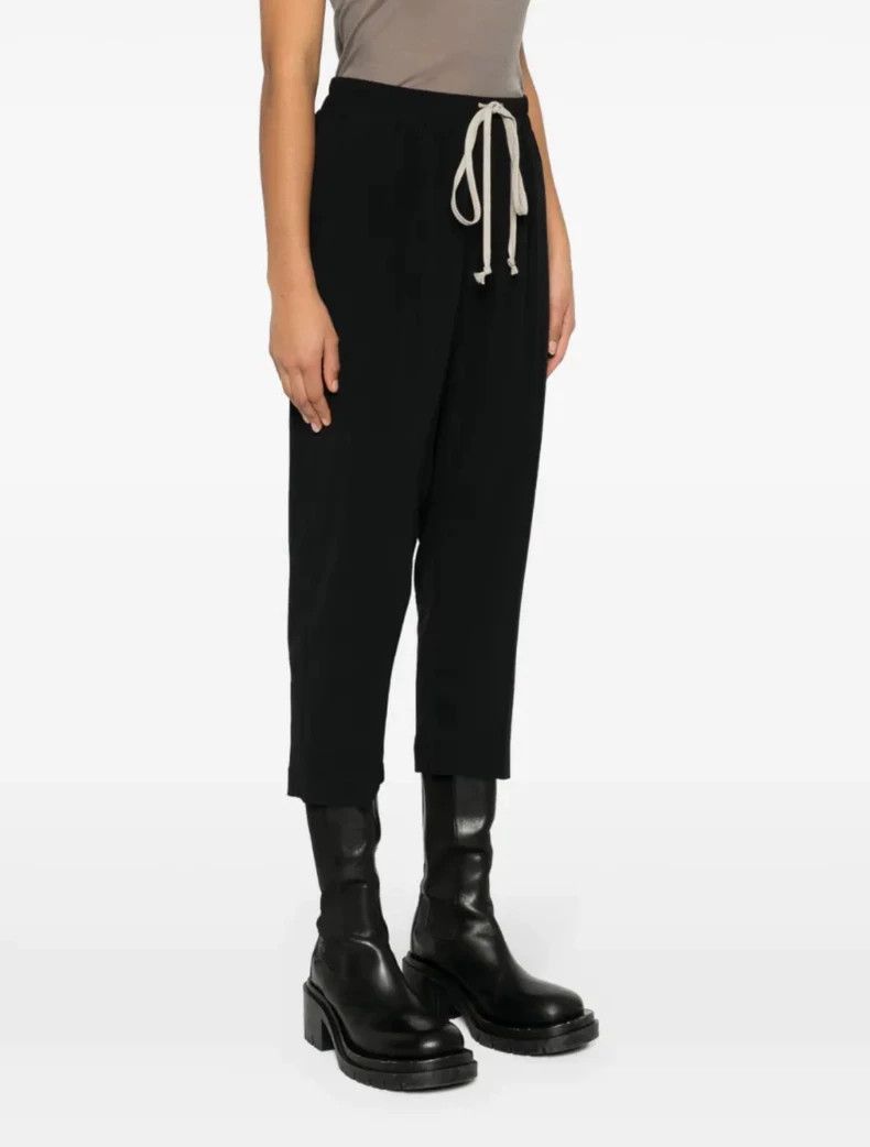 Rick Owens Rick Owens SS24 Cropped Drop-Crotch Pants Size US 38 / EU 54 - 1 Thumbnail