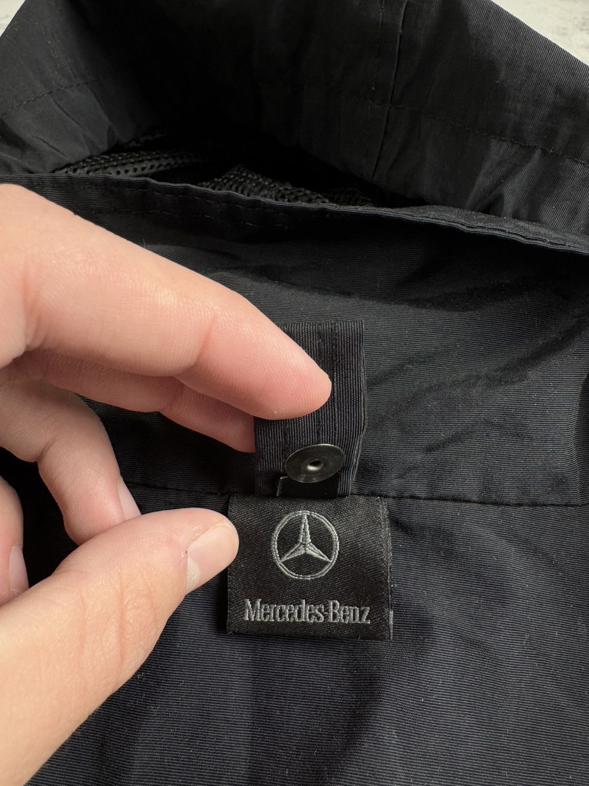 Mercedes-Benz 90S Mercedes Benz Nylon Moto Pocket Windbreaker Light Jacket Size US XL / EU 56 / 4 - 10 Thumbnail