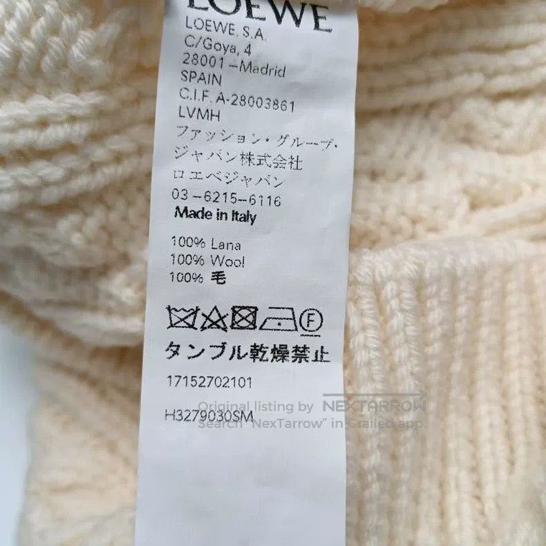 Loewe Loewe Solid color high neck wool sweater Size S / US 4 / IT 40 - 6 Thumbnail