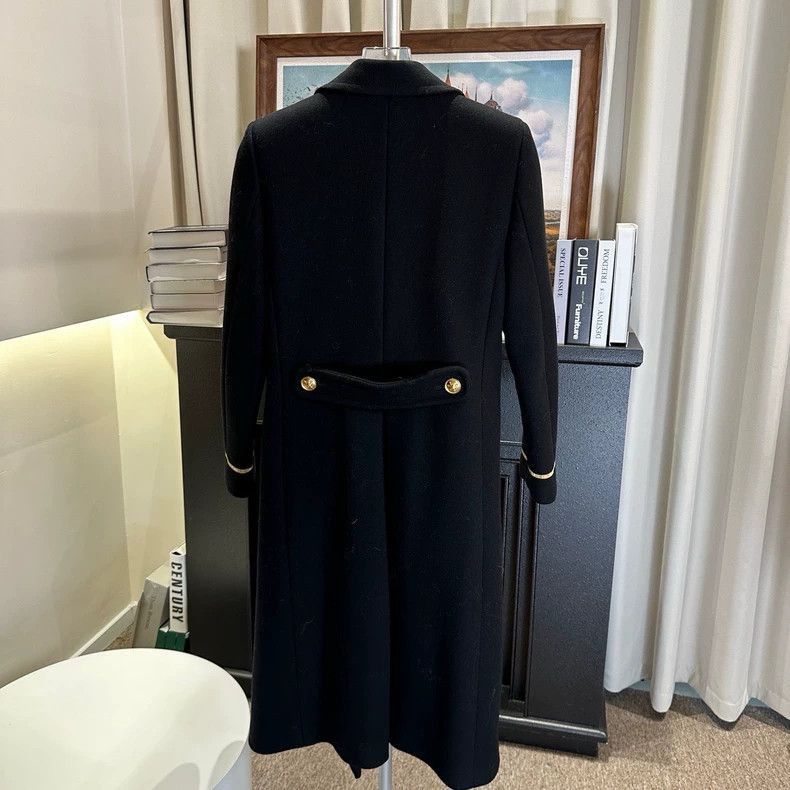 Saint Laurent Paris Saint Laurent Paris Saint Laurent Double-Breasted Wool Coa Size US S / EU 44-46 / 1 - 5 Thumbnail
