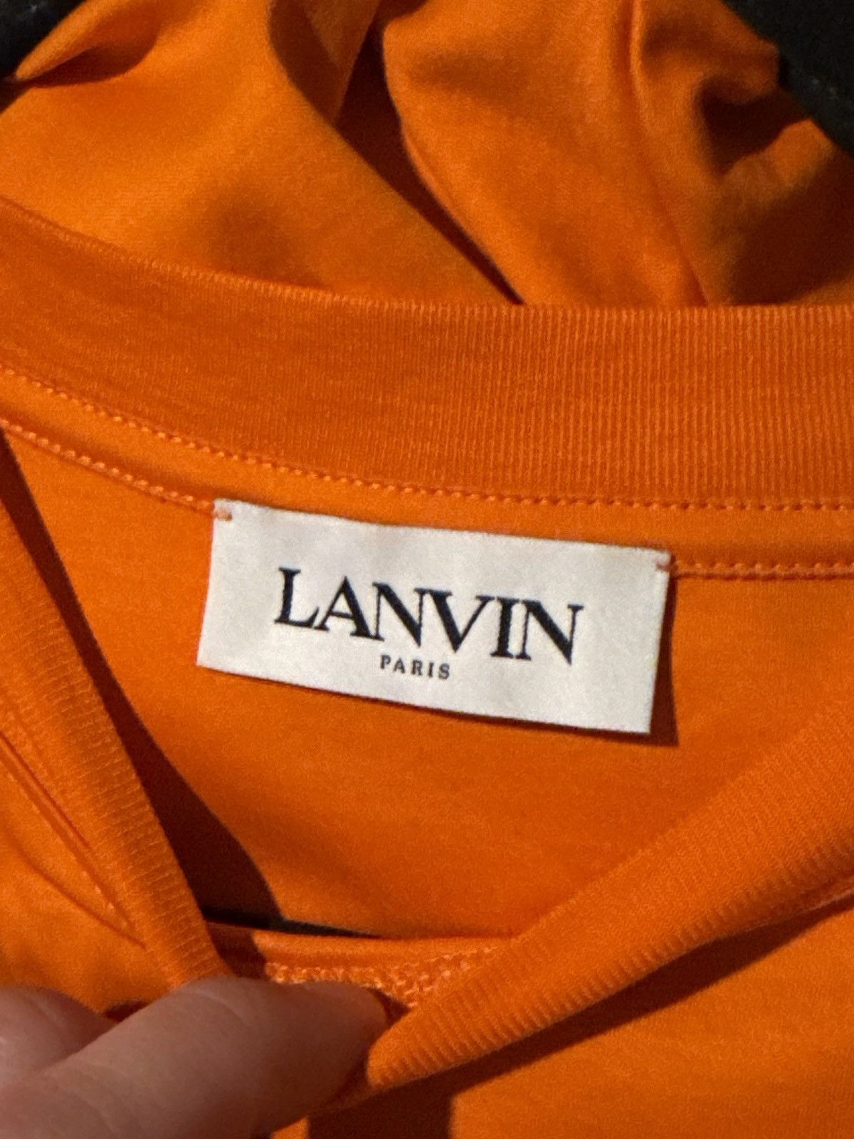 Lanvin Lanvin logo embroidered crewneck t-shirt Size US M / EU 48-50 / 2 - 6 Thumbnail