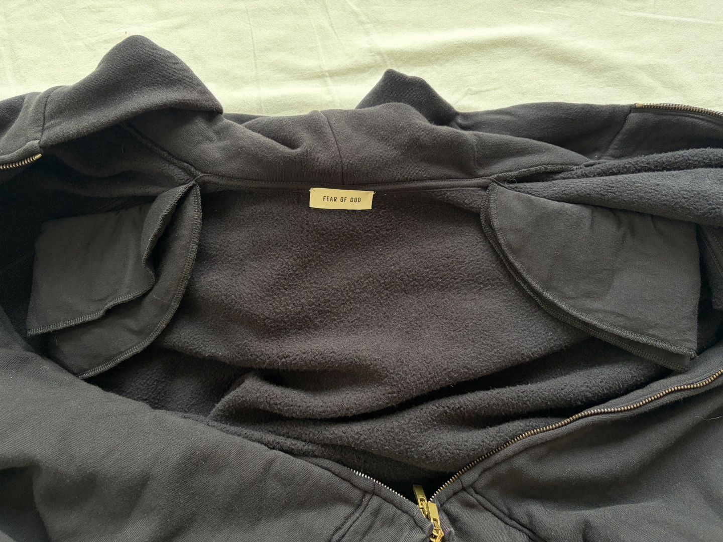 Fear of God Fear of God Eternal Fleece Zip Hoodie 8th 7th Zegna FOG Size US M / EU 48-50 / 2 - 10 Thumbnail