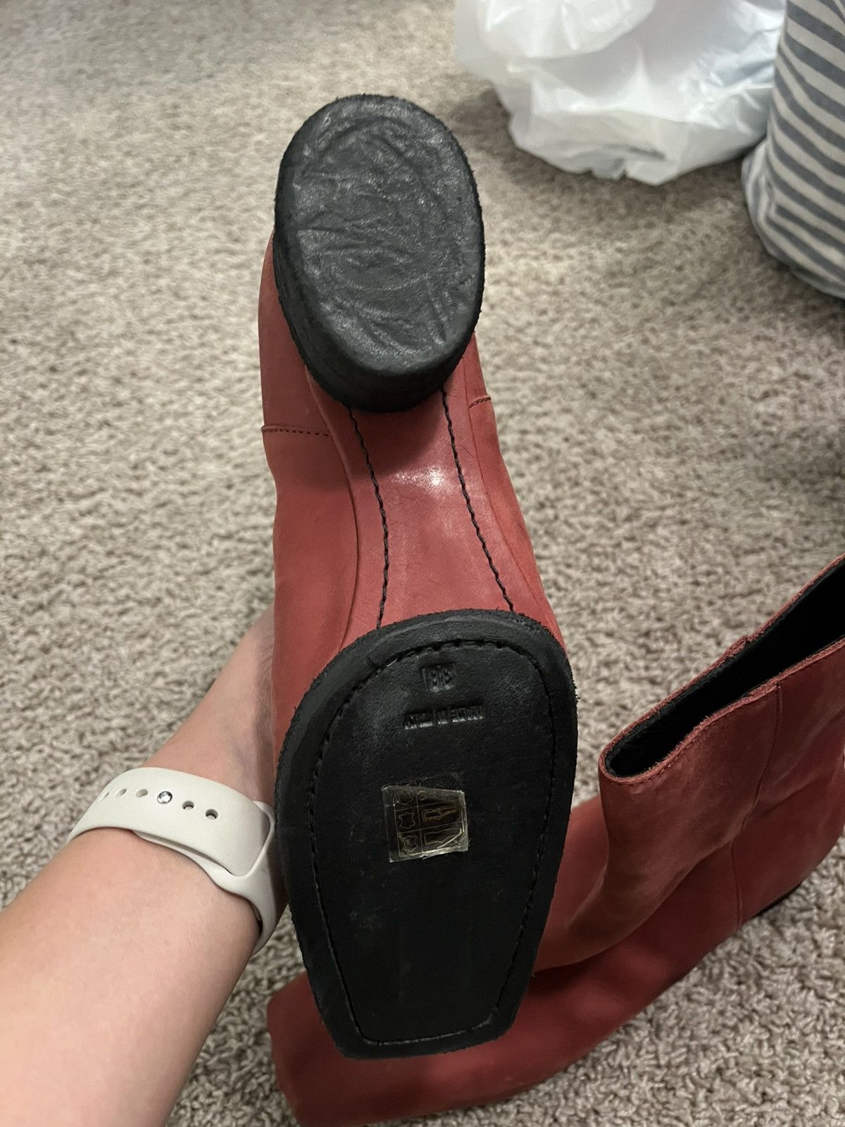 Uma Wang Never Worn Uma Wang Leather Boot Size US 8 / IT 38 - 2 Thumbnail