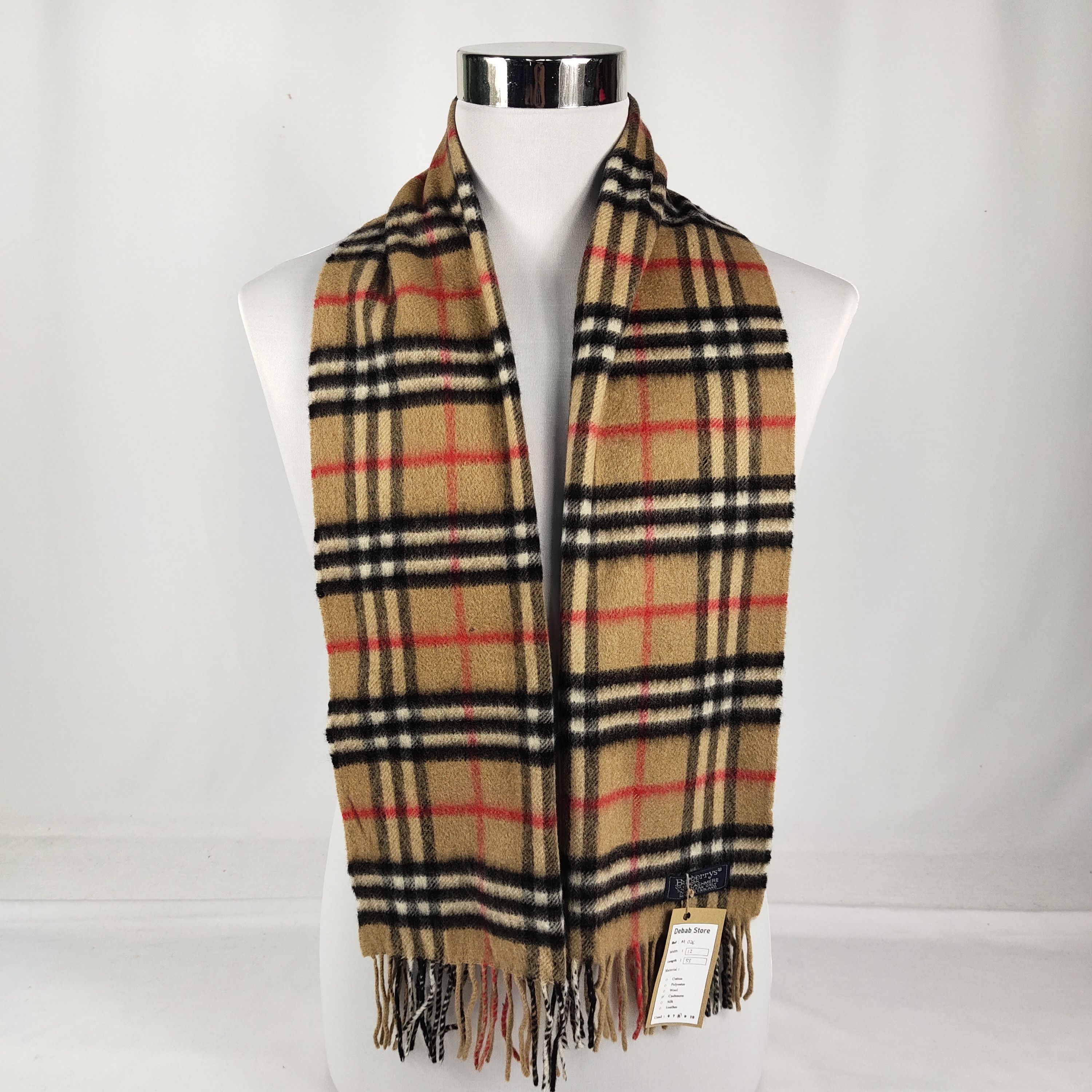Burberry Burberry Scarf / Muffler / Neckwear M026 Size ONE SIZE - 1 Thumbnail