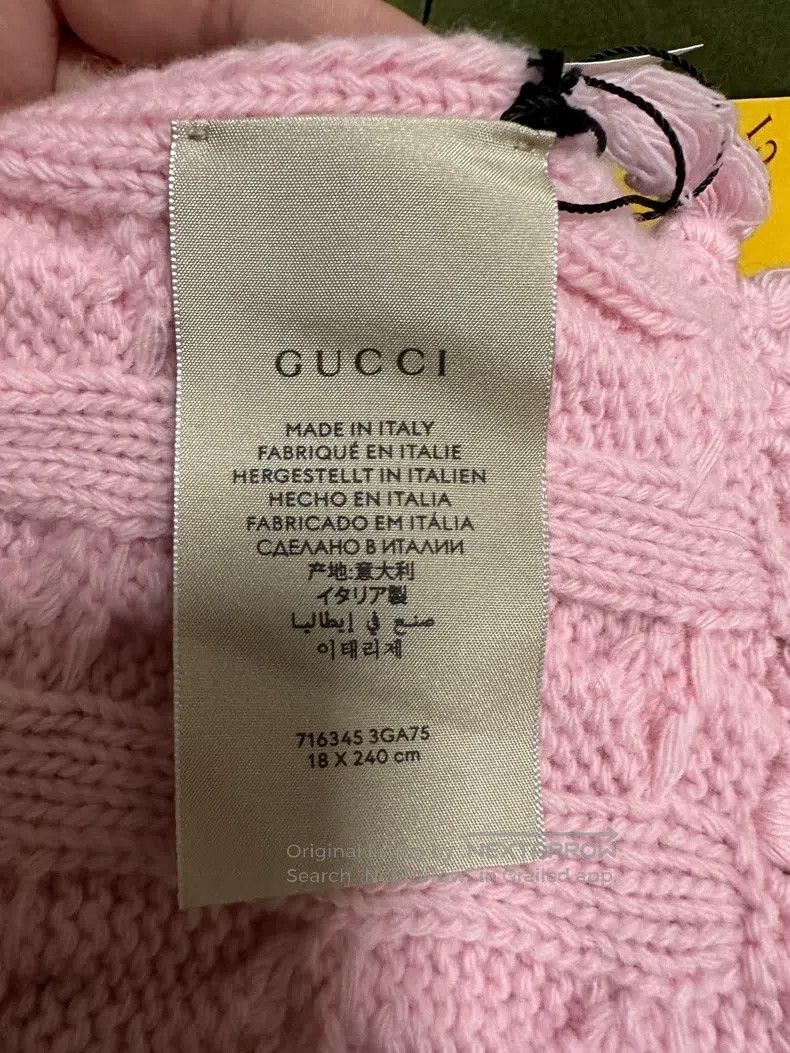 Gucci Gucci Clover co-branded scarf Size ONE SIZE - 7 Thumbnail
