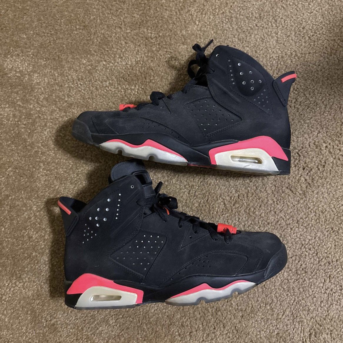 Jordan Brand Air Jordan 6 Retro Infrared Size US 10 / EU 43 - 2 Thumbnail