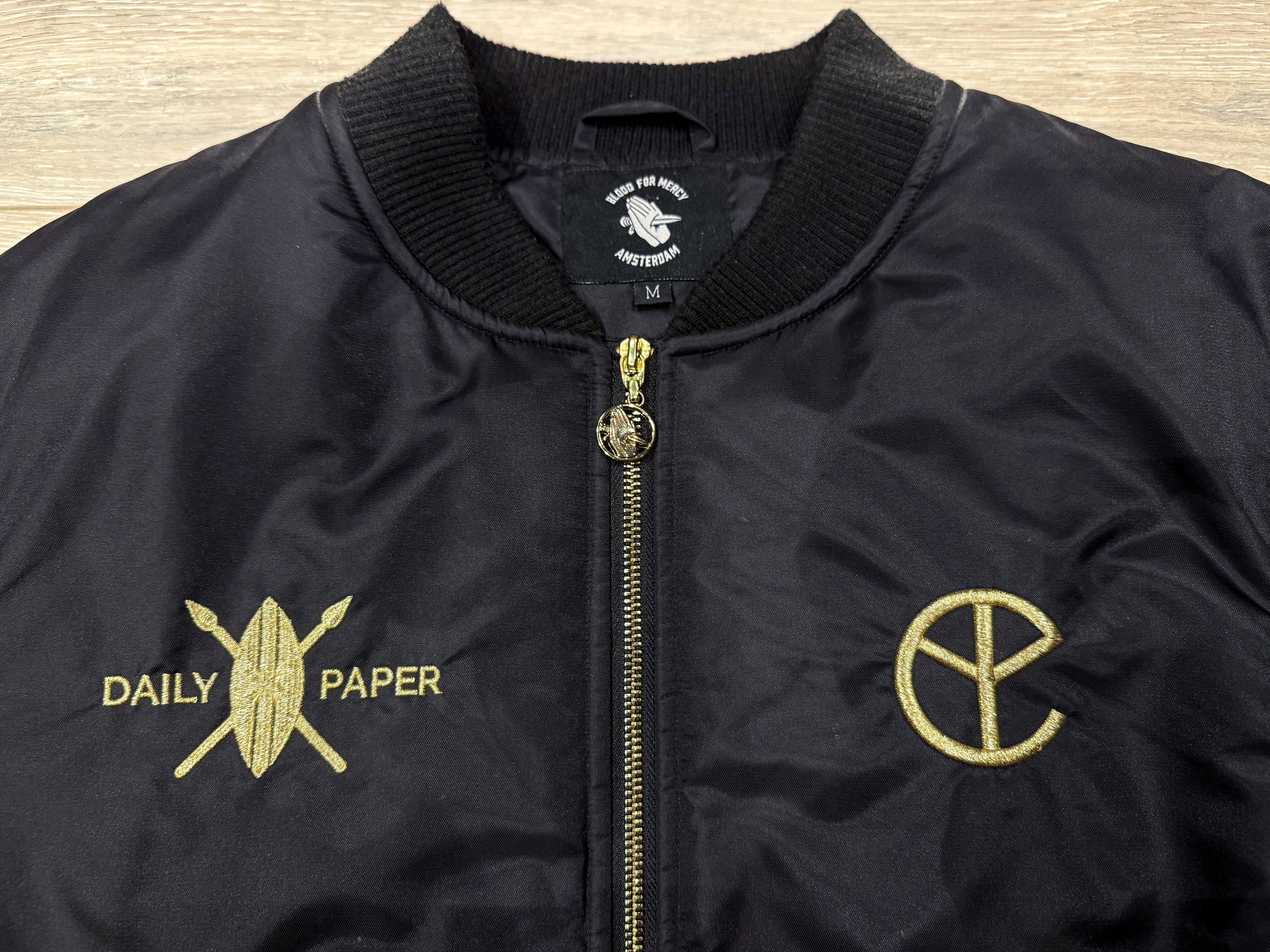 Daily Paper Daily Paper x Yellow Claw “Blood For Mercy” Bomber Jacket M Size US M / EU 48-50 / 2 - 3 Thumbnail