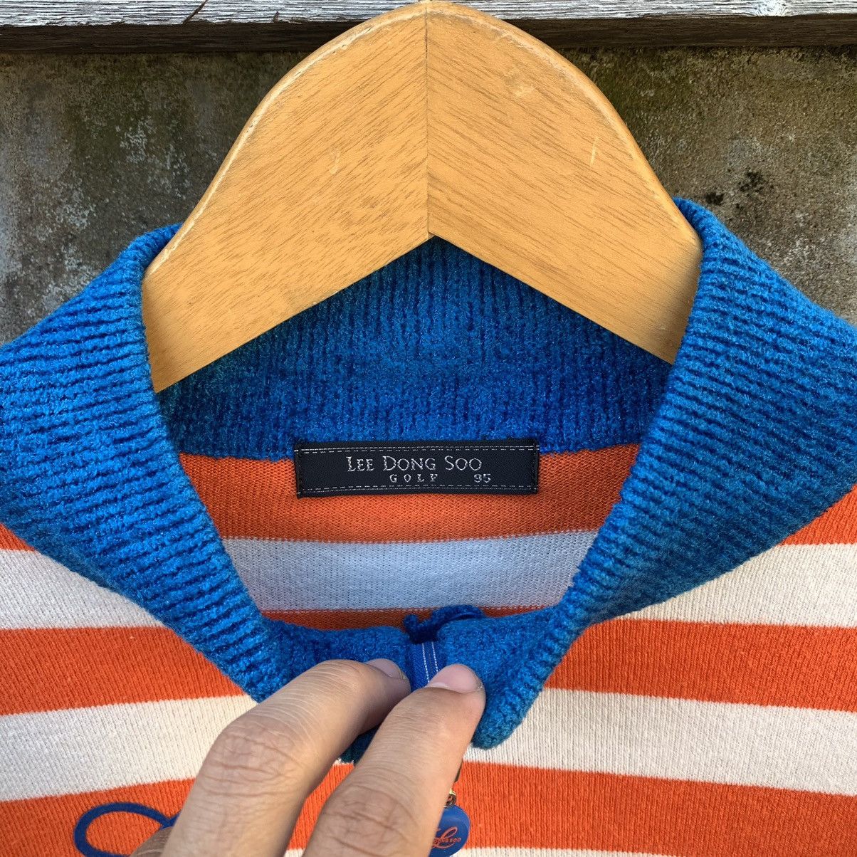 Japanese Brand VINTAGE STRIPED HALFZIP KNIT SWEATER HYSTERIC STYLE Size M / US 6-8 / IT 42-44 - 5 Thumbnail
