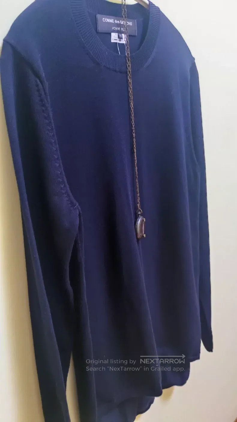 Comme des Garcons Comme Des Garcons Black Long Knit Cardigan Size US S / EU 44-46 / 1 - 2 Thumbnail